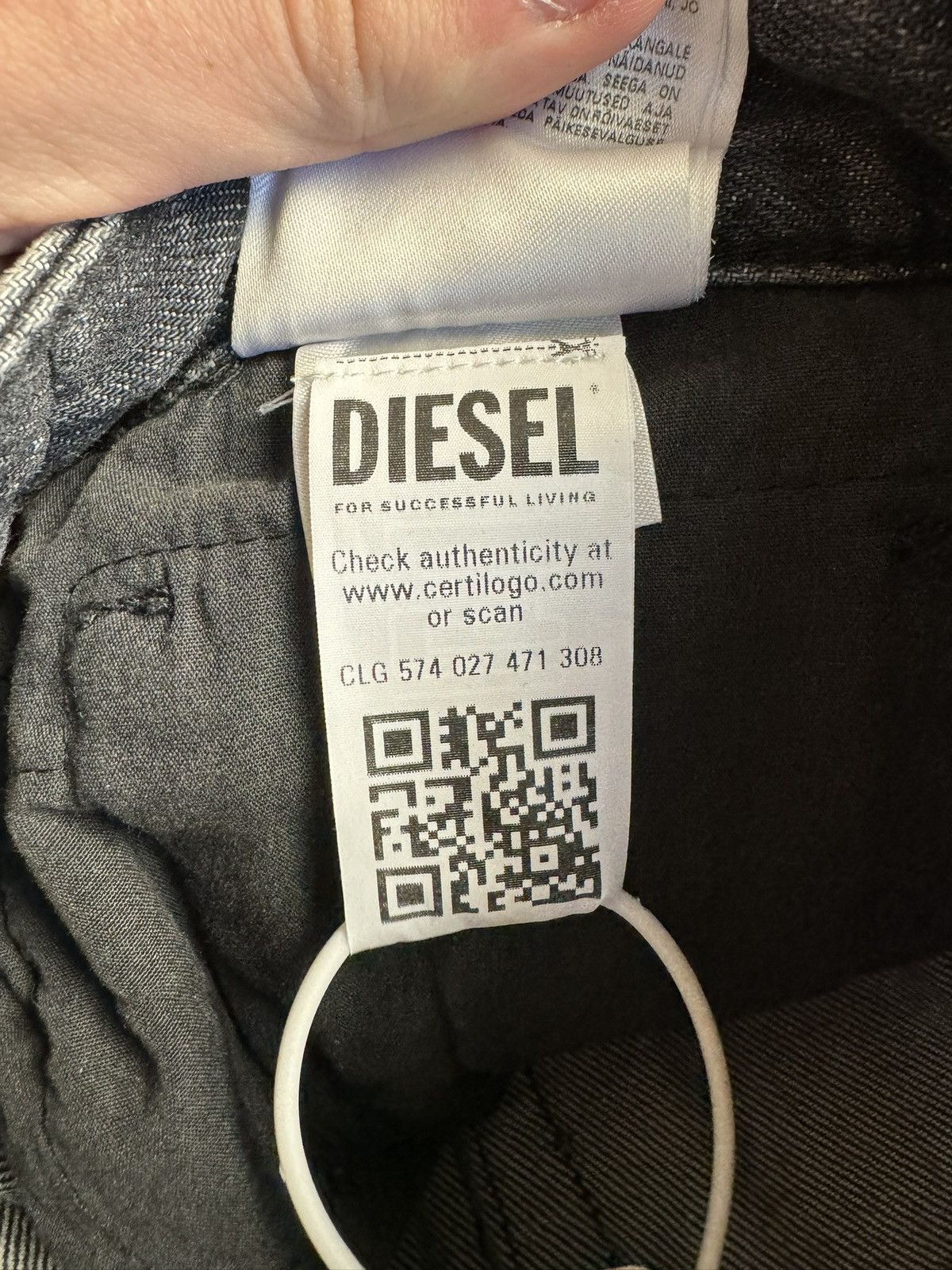 Diesel DIESEL D-RISE OHLAB JEANS Size US 30 / EU 46 - 13 Thumbnail