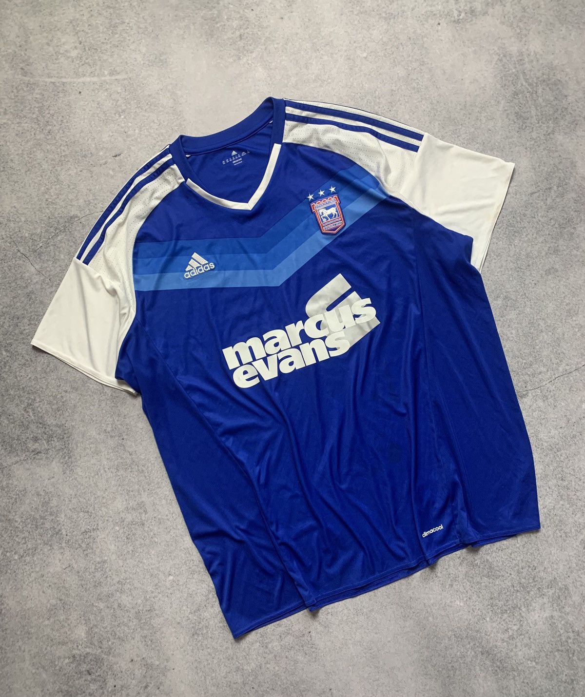 Adidas Vintage Y2K Ipswich Town soccer football jersey Ed Sherman Size US XXL / EU 58 / 5 - 1 Thumbnail