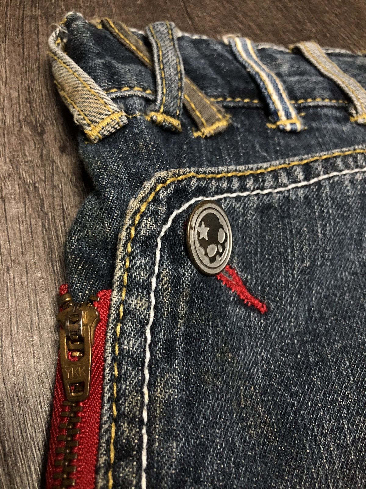 Hysteric Glamour × Japanese Brand BA-TSU STUDIO ROCK DENIM JEANS JAPANESE BRAND (UNISEX) Size US 29 - 9 Thumbnail