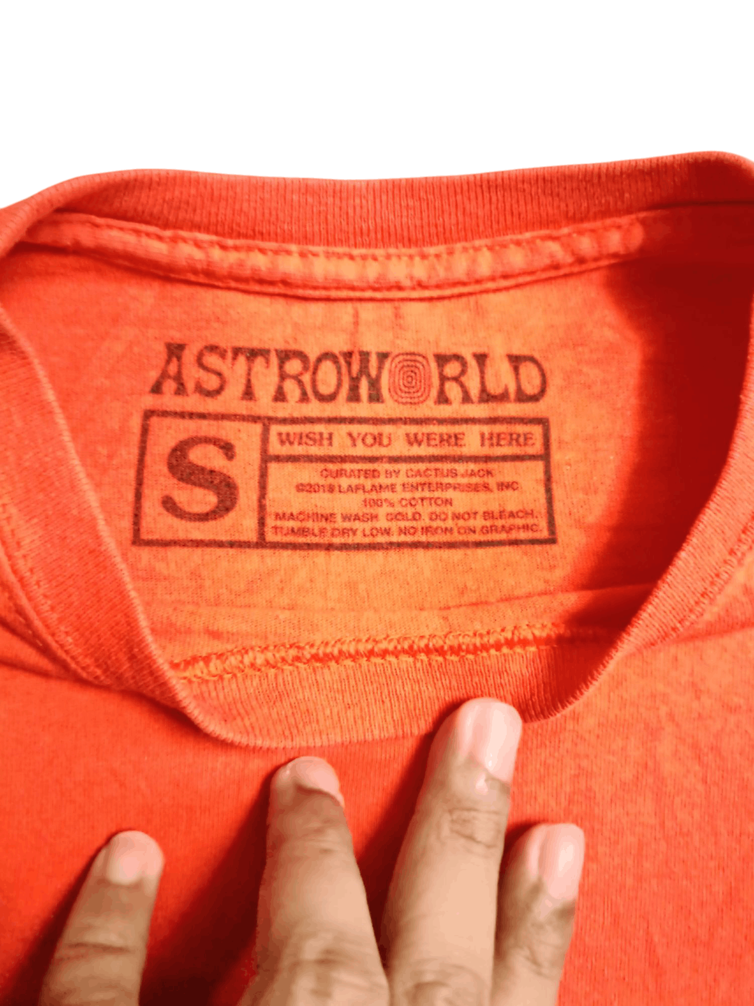Travis Scott Astroworld Travis Scott x Cactus Jack Live MSG Size US S / EU 44-46 / 1 - 3 Thumbnail