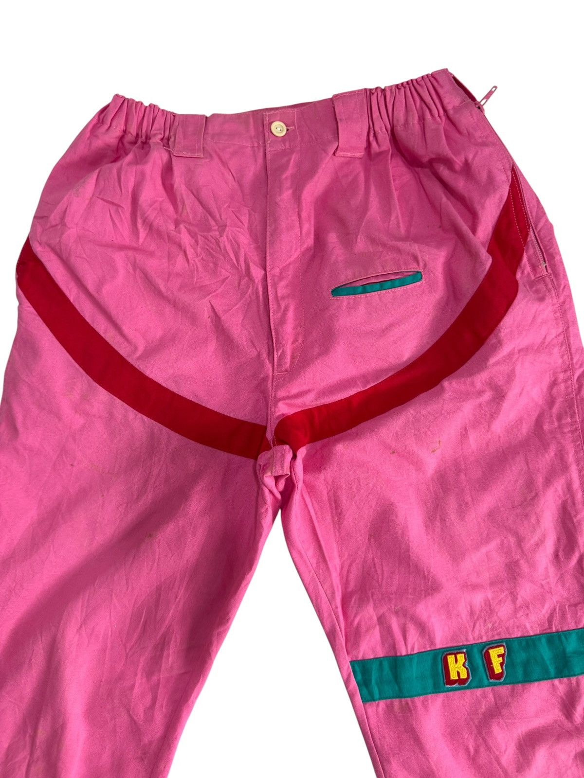 Le Grande Bleu (L.G.B.) Japanese Brand K Factory Retro Hippies Style Design Size US 32 / EU 48 - 4 Thumbnail