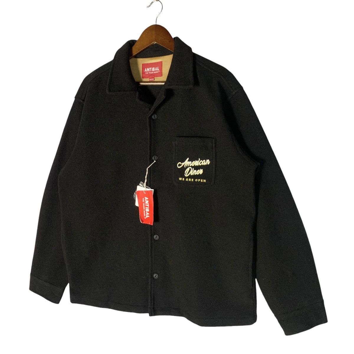 Japanese Brand Vintage Antibal American Diner Embroidery Jacket Size M Size US M / EU 48-50 / 2 - 5 Thumbnail