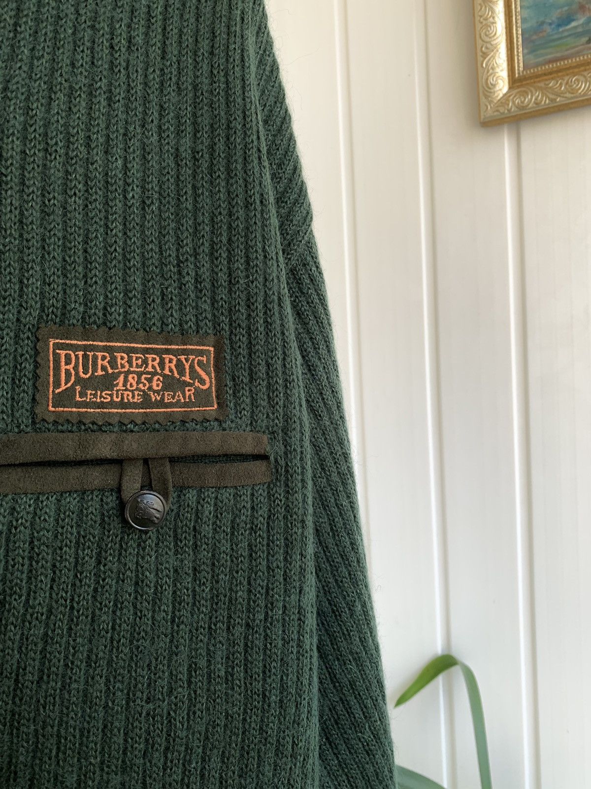 Burberry Burberrys RARE Vintage 80s Sweater Mens Size M L Size US L / EU 52-54 / 3 - 5 Thumbnail