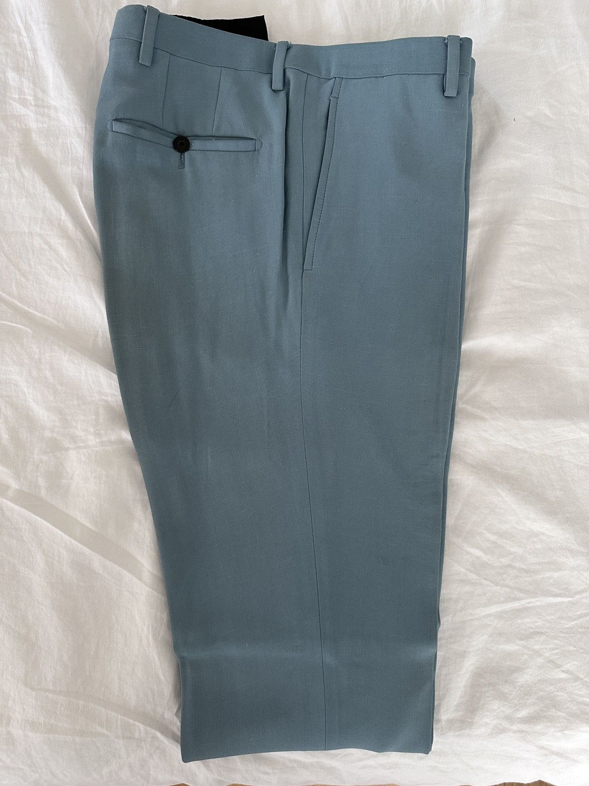Lanvin Lanvin turquoise petrol silky pants Size US 30 / EU 46 - 8 Thumbnail