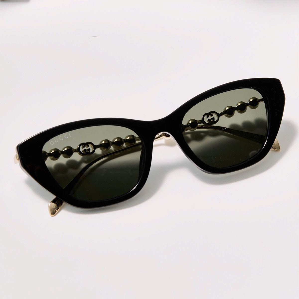 Gucci GUCCI GG1968S 001 SUNGLASSES Size ONE SIZE - 6 Thumbnail
