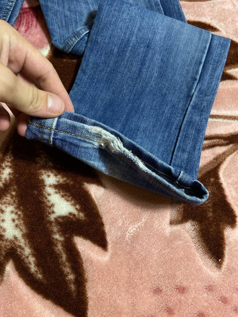 Levi's × Vintage Crazy vintage 90’s Levi’s 514 faded denim jeans workwear Size US 32 / EU 48 - 17 Thumbnail