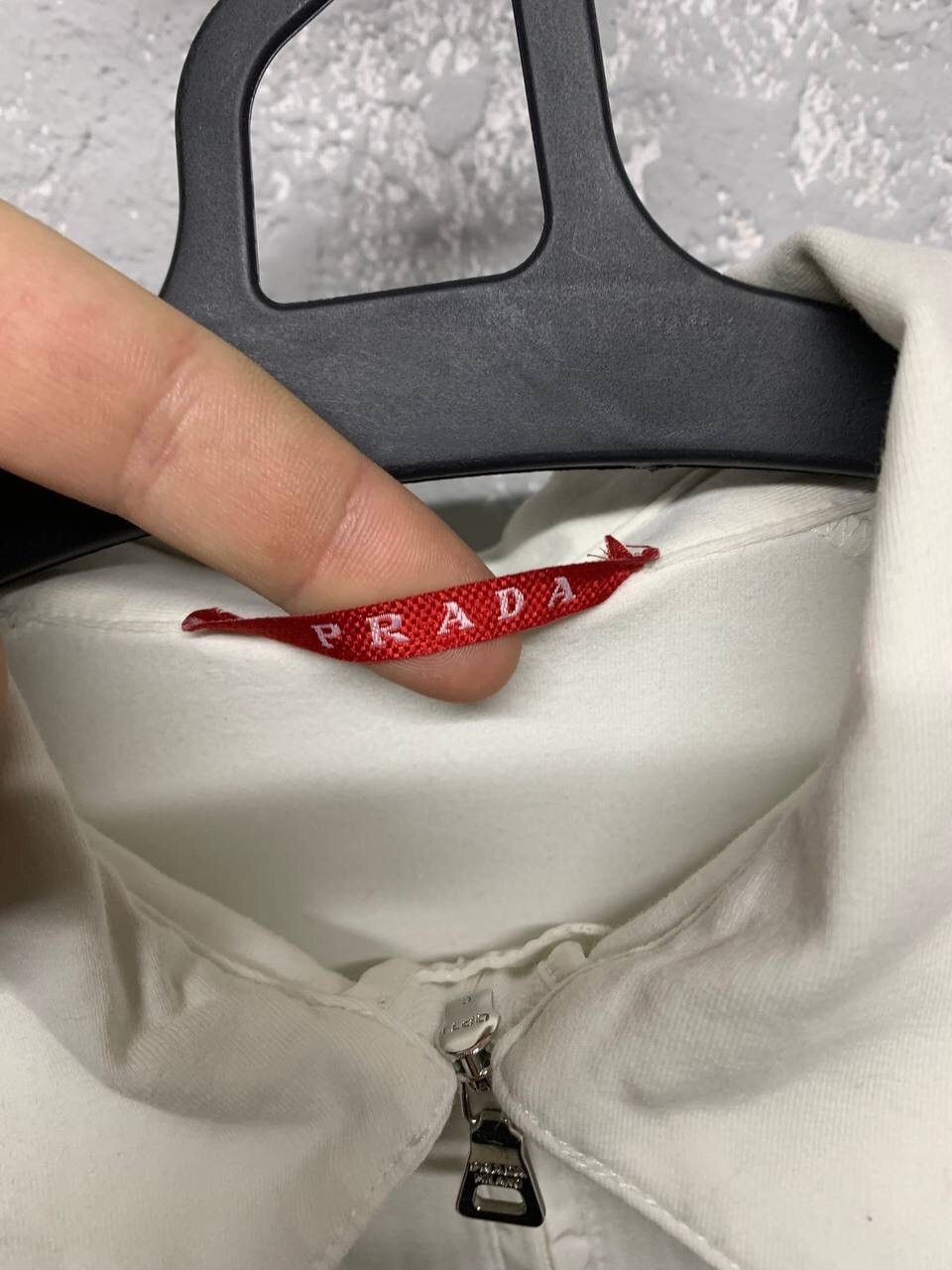 Prada Vintage 2007 Prada Quarter Zip Back Pocket Shortsleeve Size US S / EU 44-46 / 1 - 10 Thumbnail