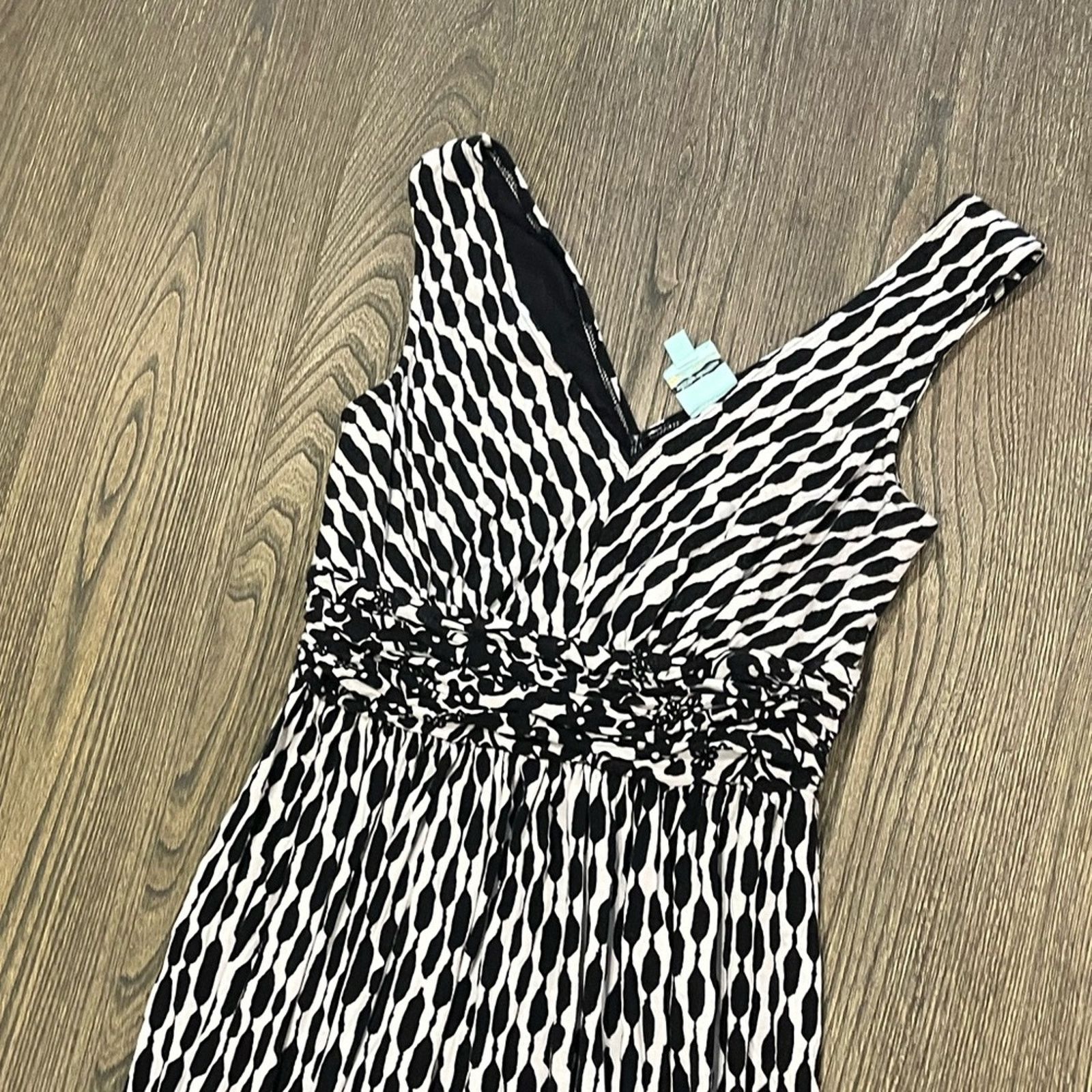 Vintage Plent By Tracy Reese Maxi Dress Sleeveless V-Neck Printed S Size S / US 4 / IT 40 - 3 Thumbnail