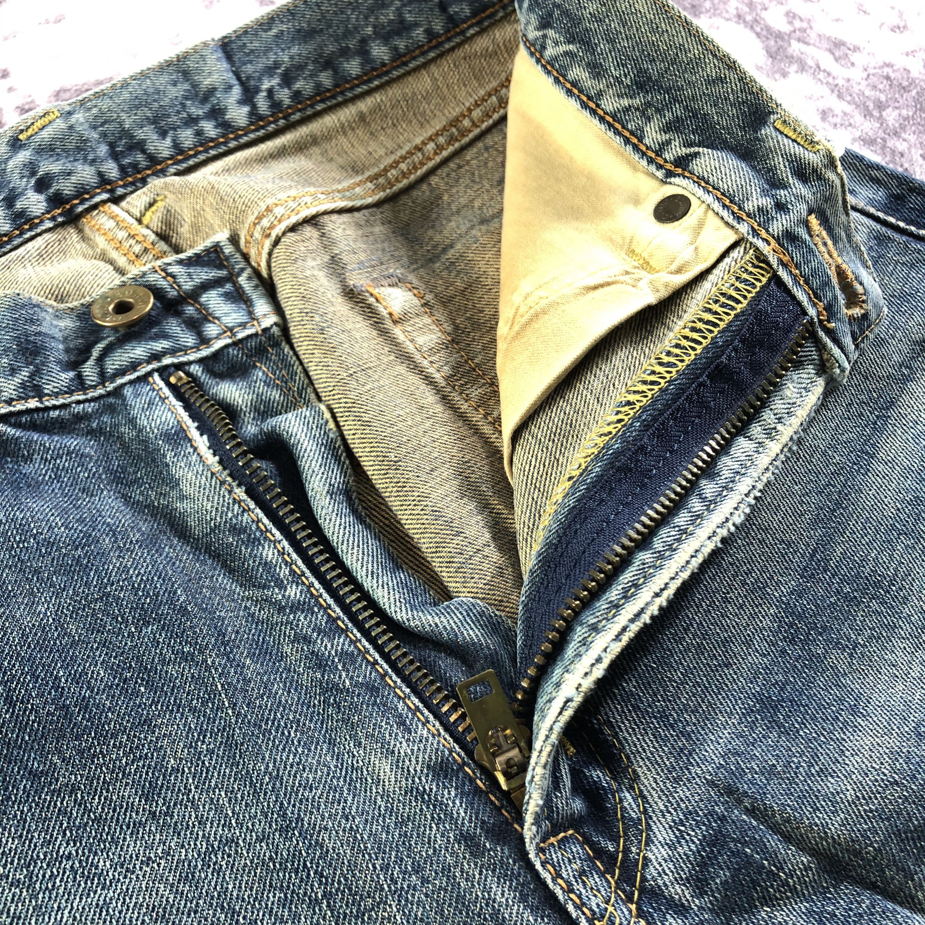 Edwin Vintage Blue Wash Edwin 505 Selvedge Jeans-JM3650 Size US 28 / EU 44 - 8 Thumbnail