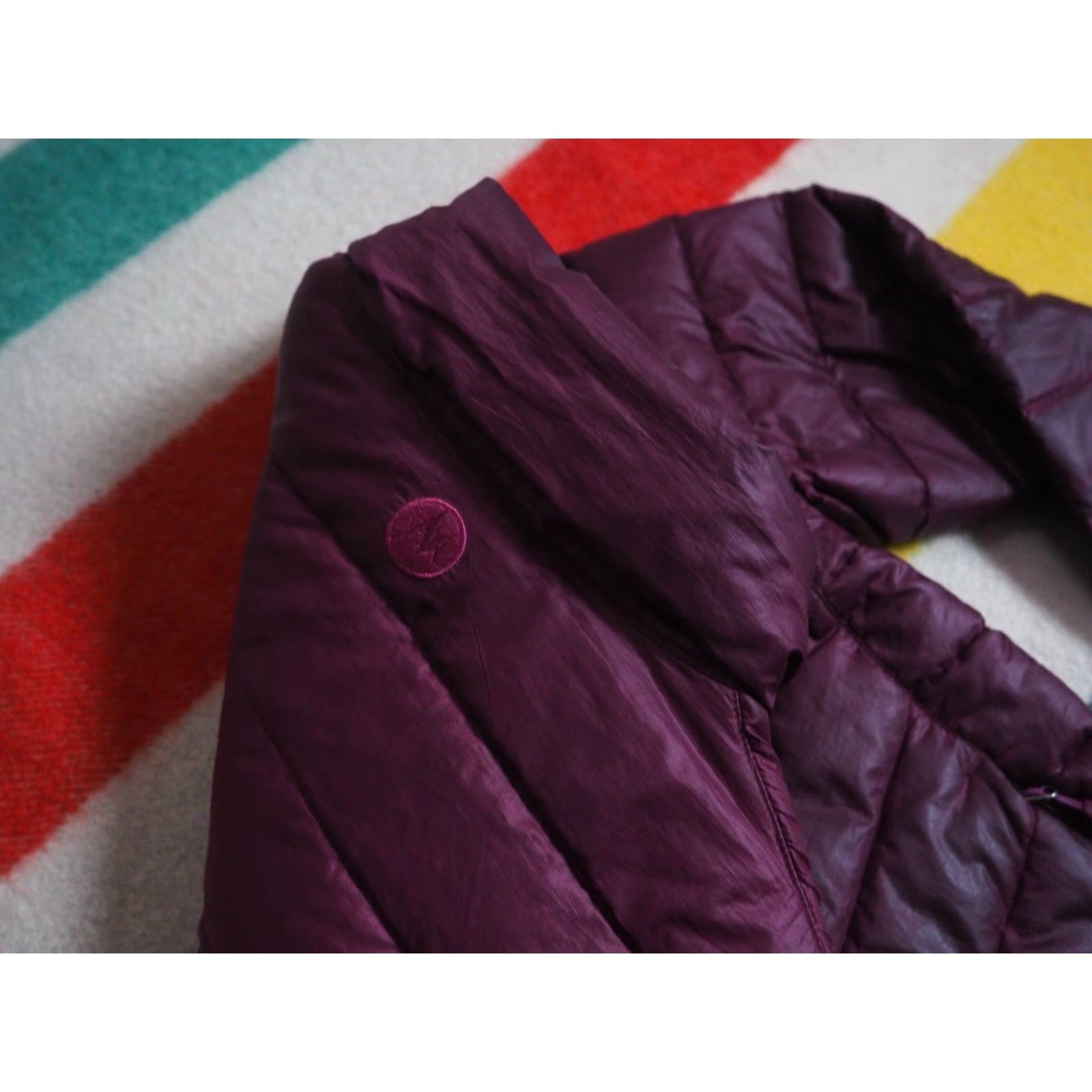 Marmot MARMOT Jacket Women S Plum Purple Goose Down Full Zip Logo Outdoor Hiking Puffer Size S / US 4 / IT 40 - 4 Thumbnail