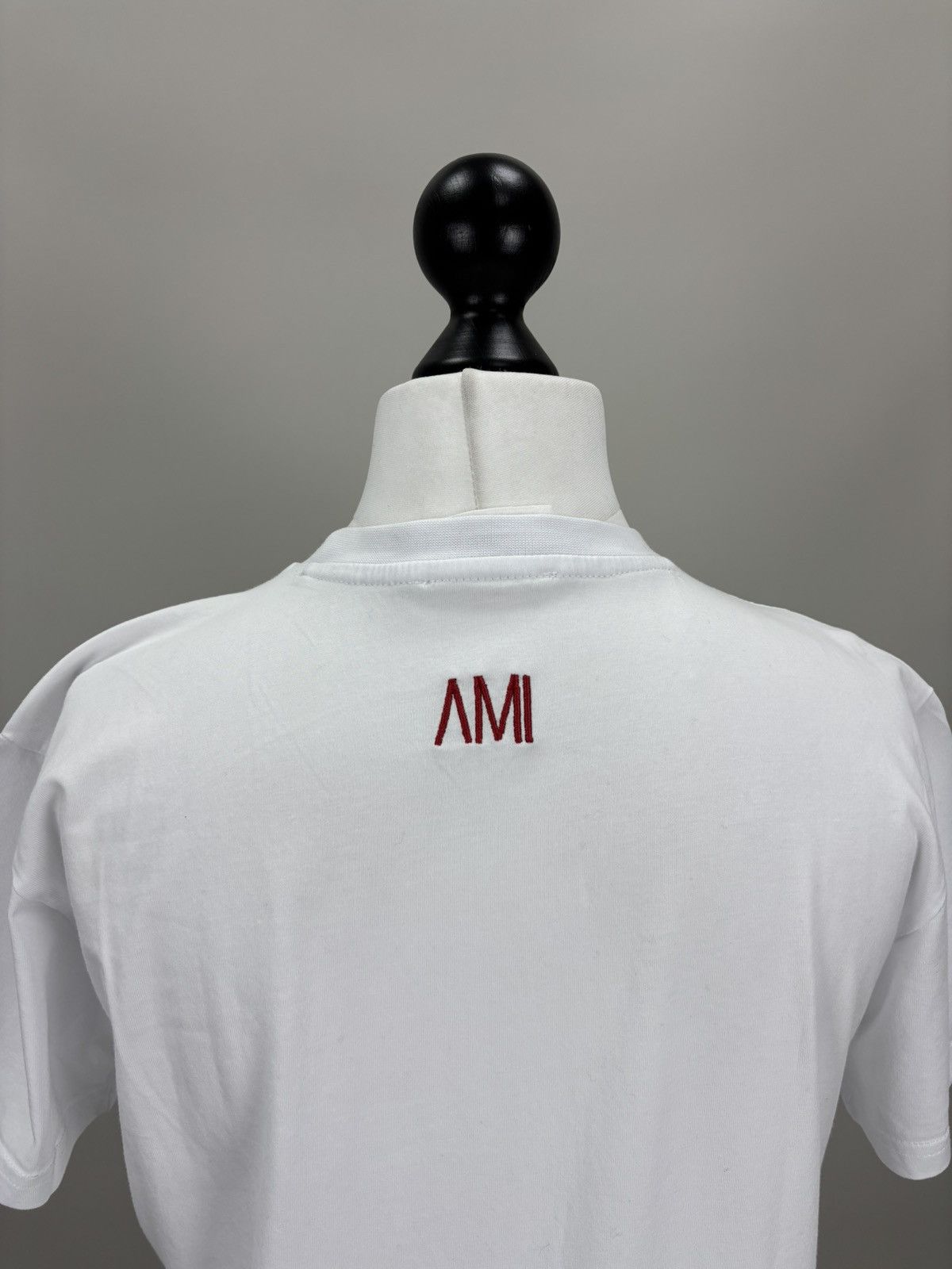 AMI Womens t shirt Alexandre Mattiussi AMI Size S Color White Size S / US 4 / IT 40 - 10 Thumbnail