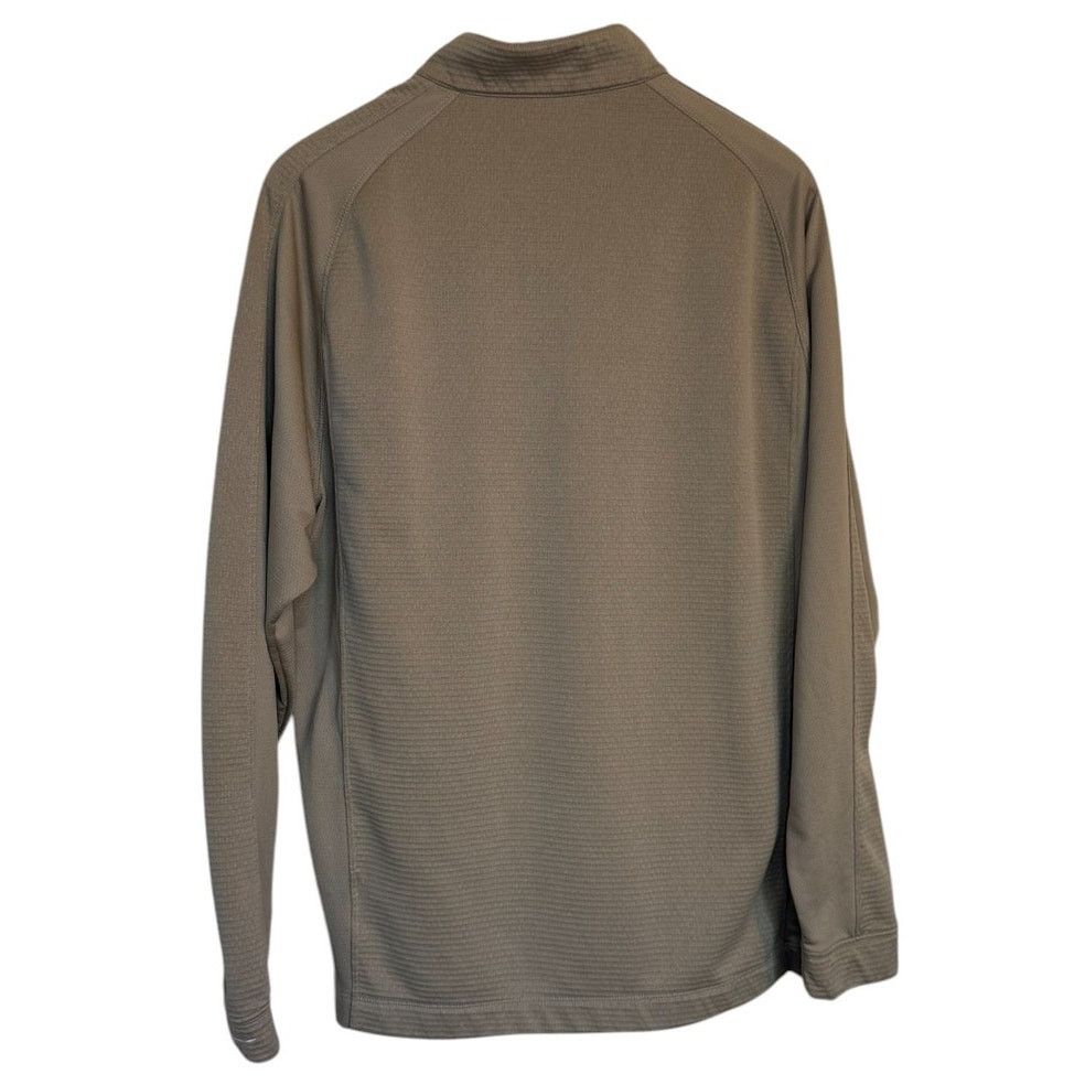 Nike Nike Golf Pullover Men Large Brown 1/2 Zip Textured Outdoor Size US L / EU 52-54 / 3 - 4 Thumbnail