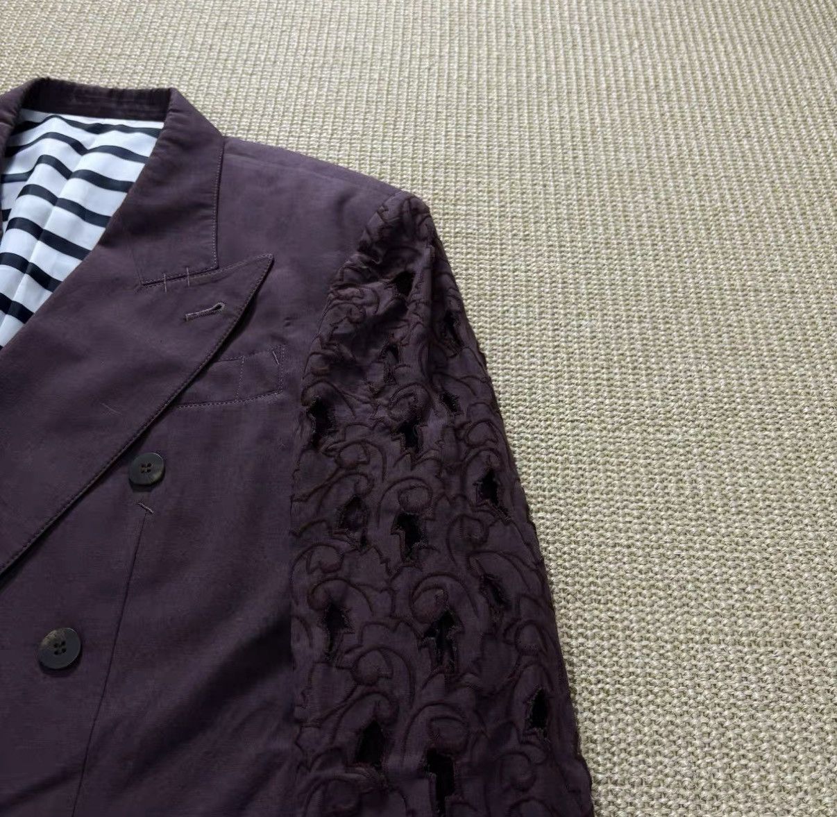 Jean Paul Gaultier Jean Paul Gaultier Homme Cut-Out Sleeve Blazer J29 Size US M / EU 48-50 / 2 - 5 Thumbnail