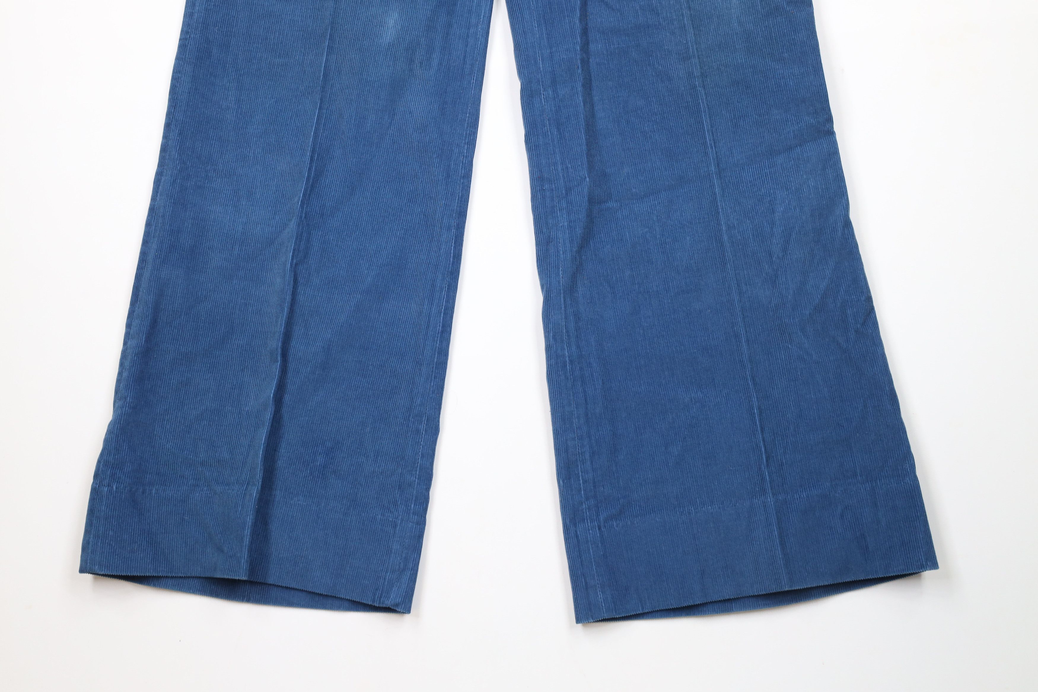 Vintage Vintage 70s Streetwear Wide Leg Bell Bottoms Corduroy Pants Size US 34 / EU 50 - 4 Thumbnail