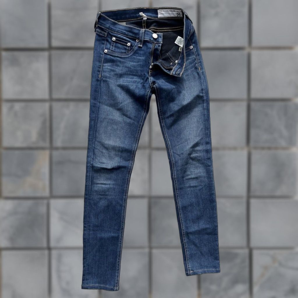 Rag & Bone Rag & Bone Jeans Women's Blue Joshua 26 Slim Stretch Skinny Ankle City Classic Size 26" / US 2 / IT 38 - 1 Thumbnail