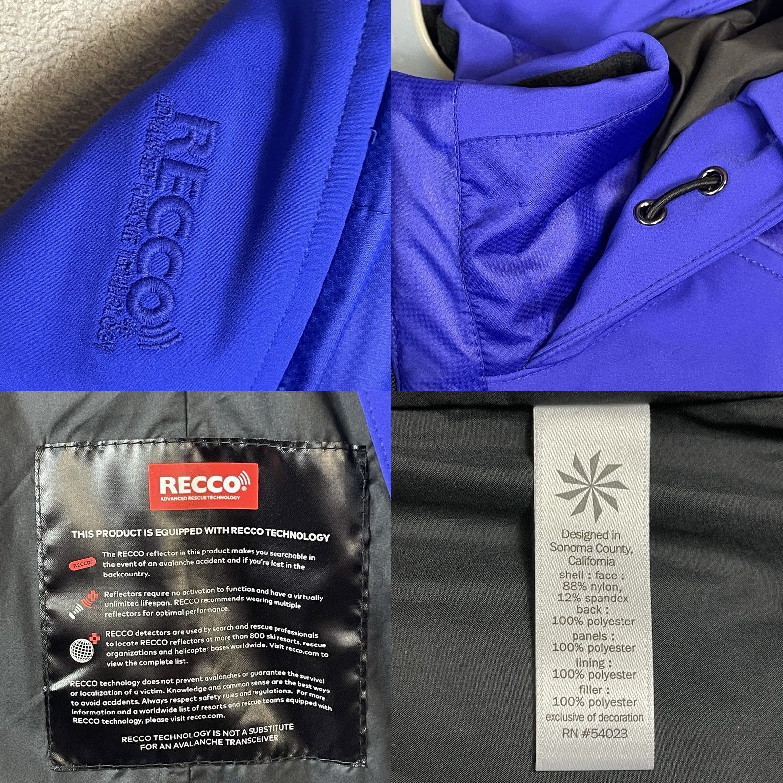 Athleta Athleta Jacket Womens S Blue Ravenswood Ski Full Zip Hooded Lined Insulated Size S / US 4 / IT 40 - 8 Thumbnail