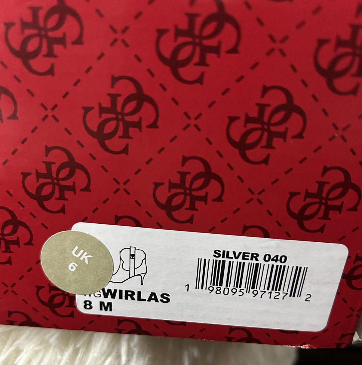 Guess GUESS Ankle Boots (Silver Snake Print), size 39 Size US 9 / IT 39 - 20 Thumbnail