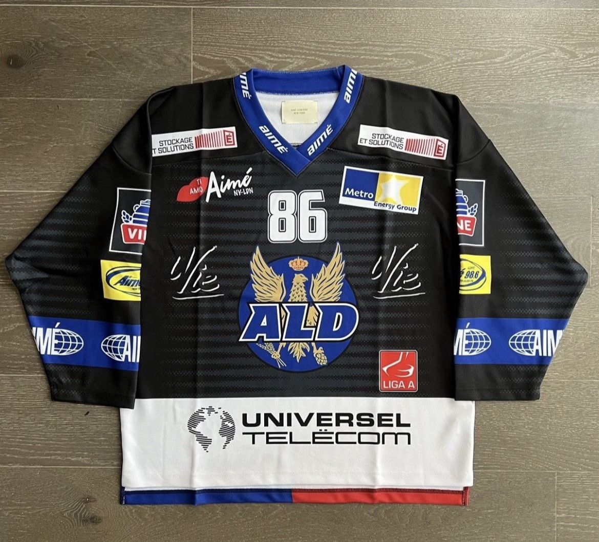 Aime Leon Dore ALD hockey jersey Size US L / EU 52-54 / 3 - 1 Thumbnail