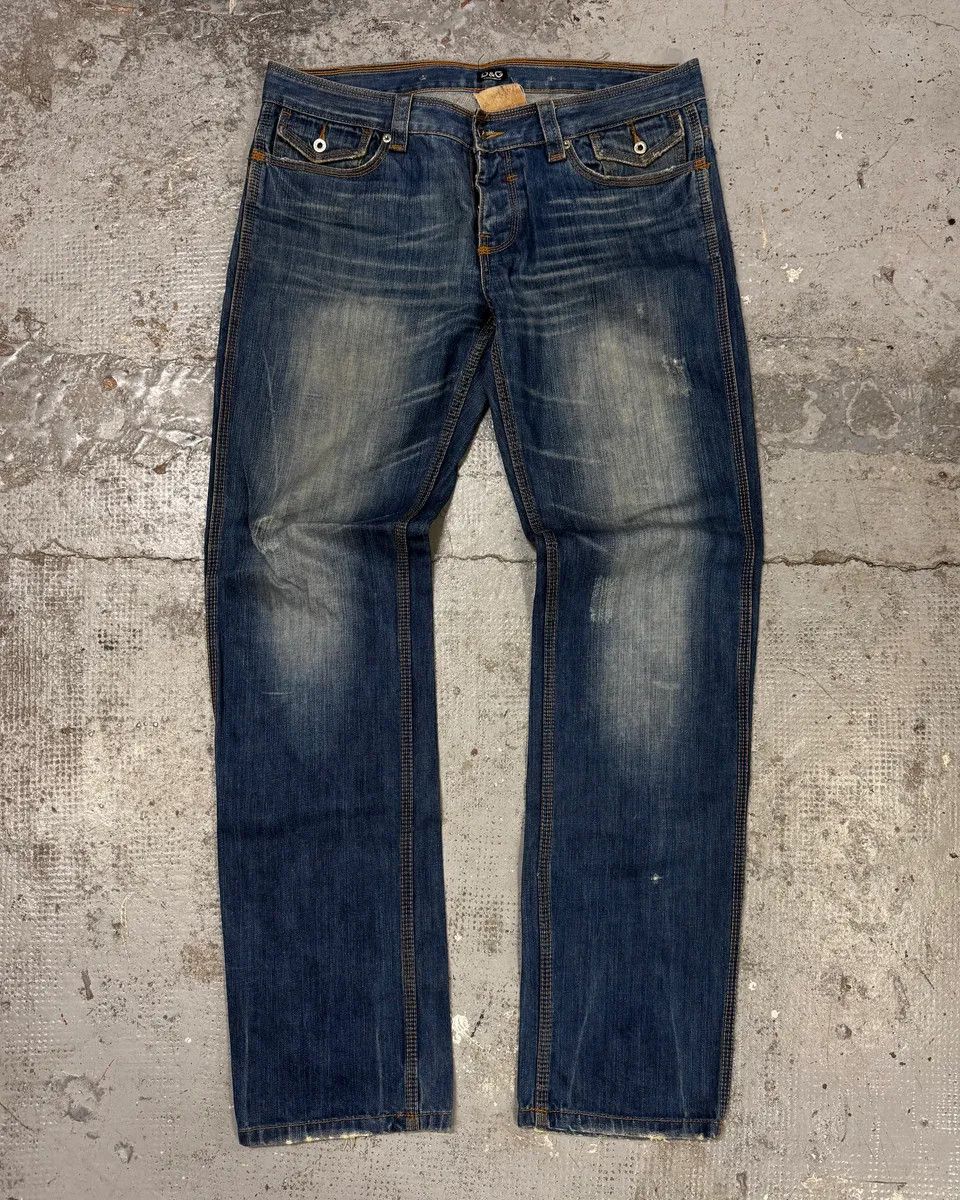 2000s Dolce & Gabbana Blue Denim Jeans