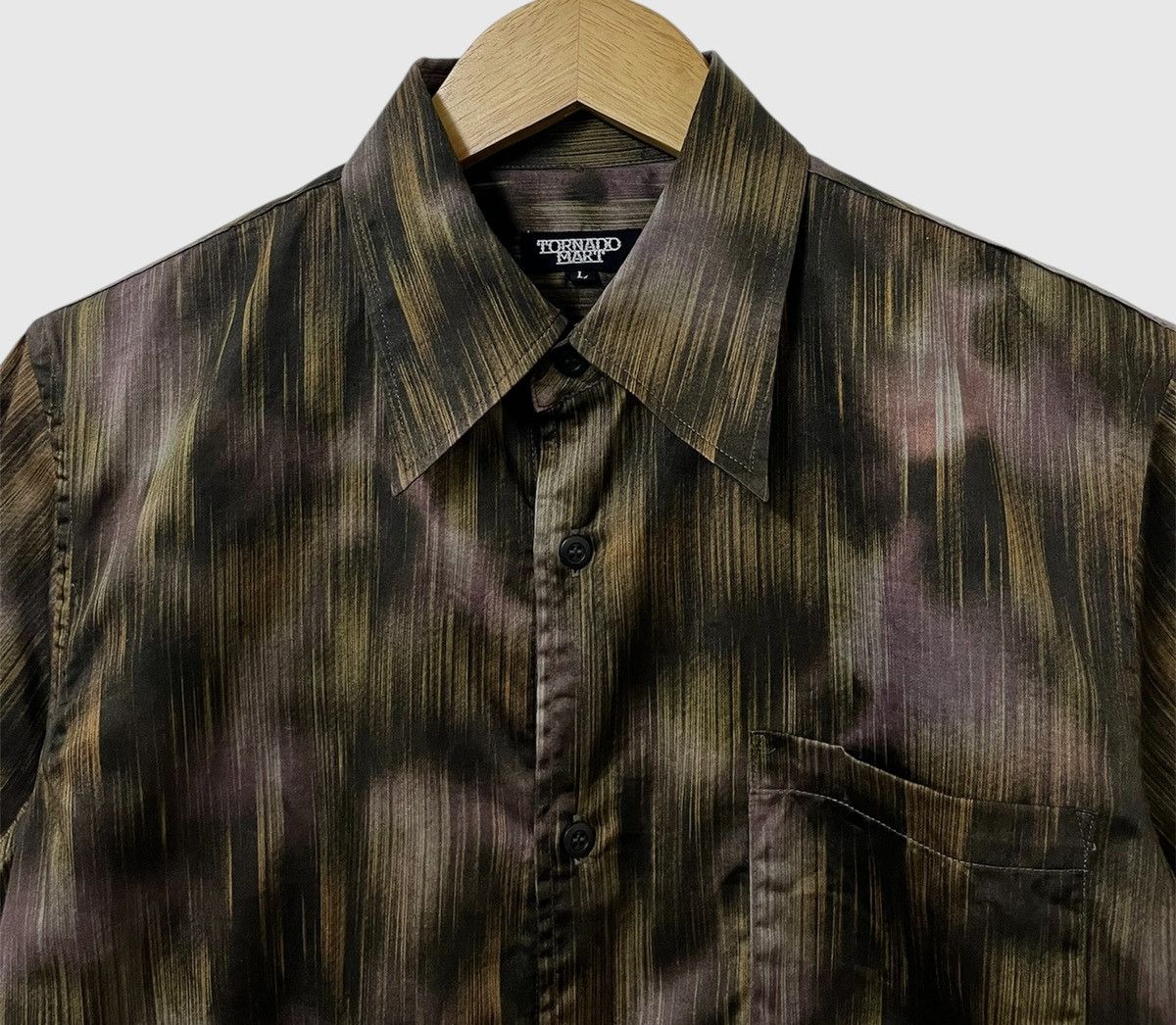 Tornado Mart TORNADO MART MULTI COLOR PRINT JAPAN BRAND SHIRT Size US L / EU 52-54 / 3 - 6 Thumbnail