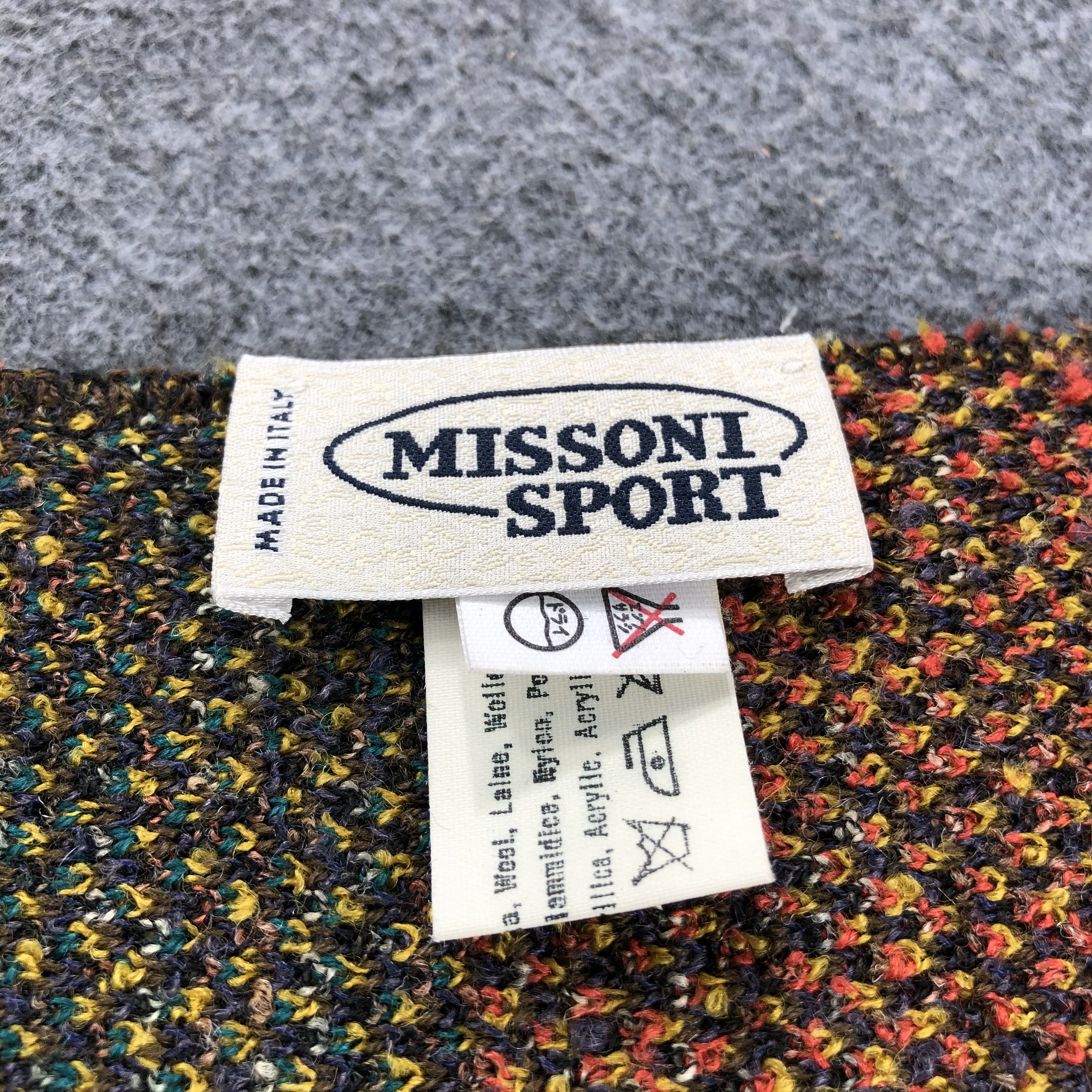 Missoni Missoni Sport Wool Scarf Muffler V753 Size ONE SIZE - 4 Thumbnail