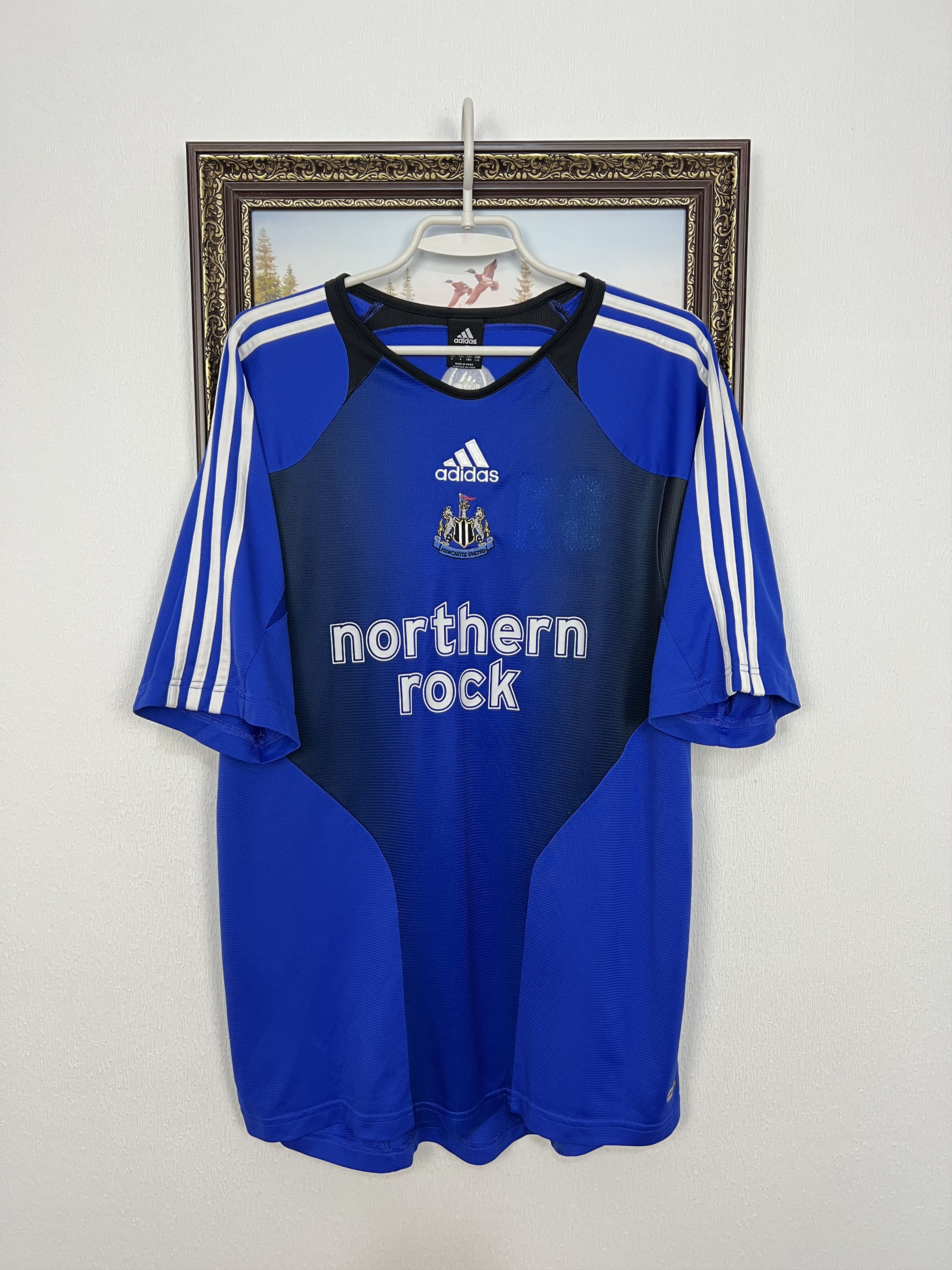 Adidas Vintage Adidas Newcastle United Football Train Shirt Soccer Size US L / EU 52-54 / 3 - 1 Thumbnail