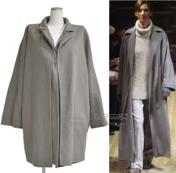 Hermes Hermes Cashmere layered coat Size S / US 4 / IT 40 - 1 Thumbnail