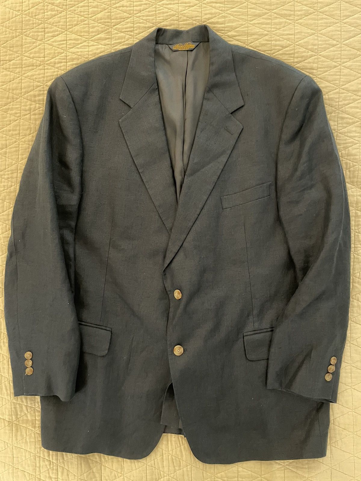 Brooks Brothers Substantial Weight Linen Jacket Size 48R - 1 Thumbnail