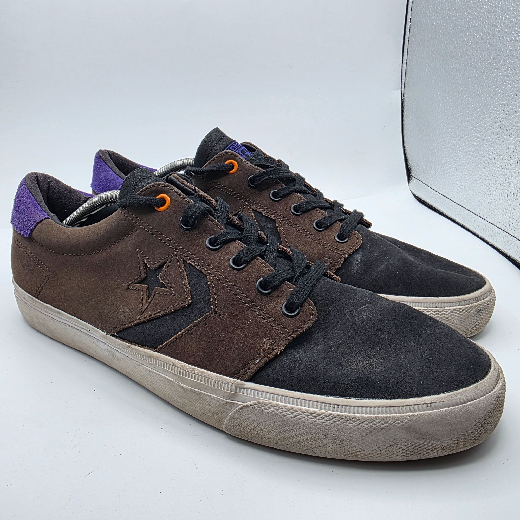 Converse Converse Skateboarding Men 12 Brown Black Sneakers Casual Sh Size US 12 / EU 45 - 1 Thumbnail