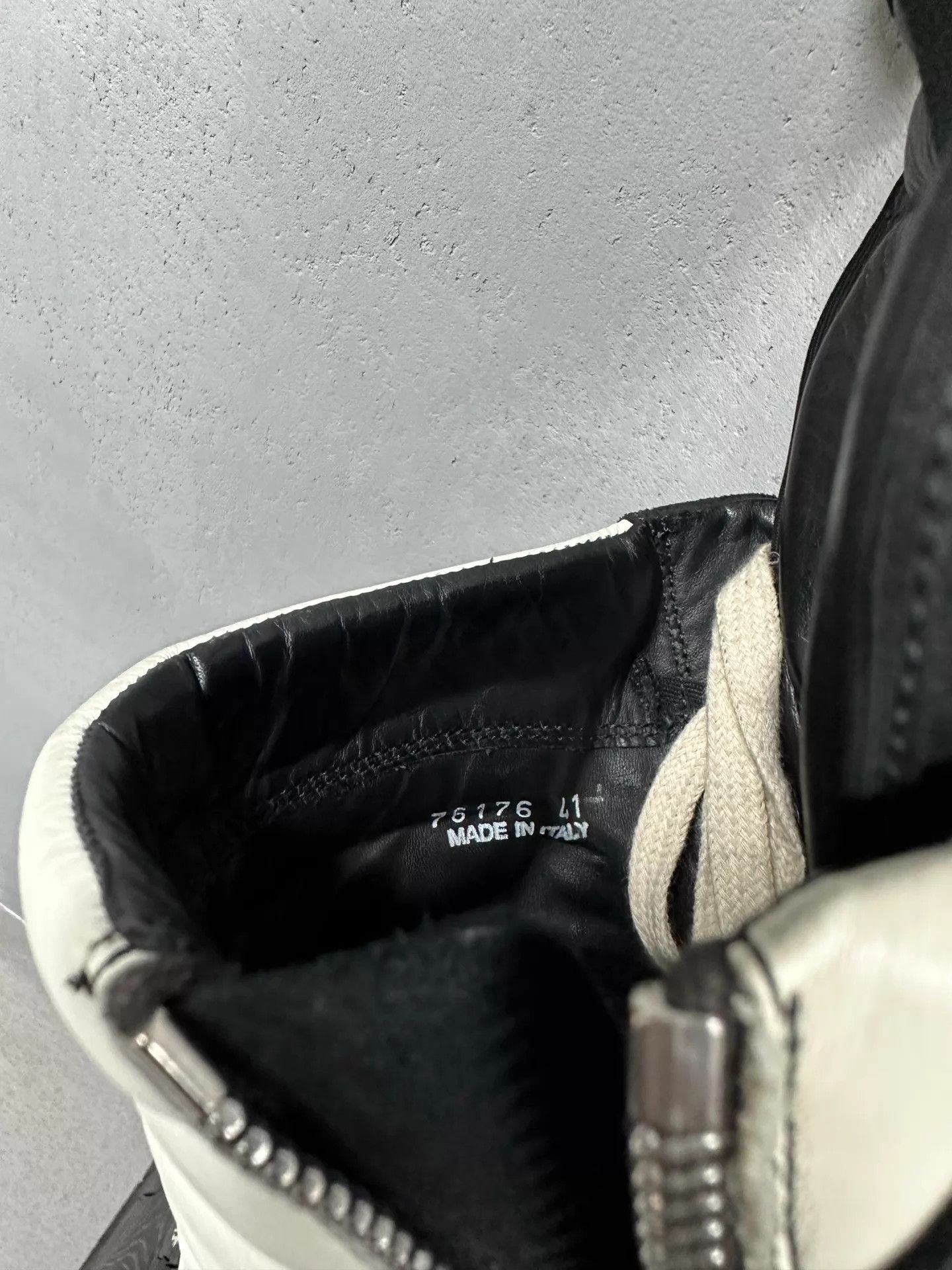 Rick Owens Rick Owens Early Special Leather InvertedTriangle 41 (42-43) Size US 8 / EU 41 - 6 Thumbnail