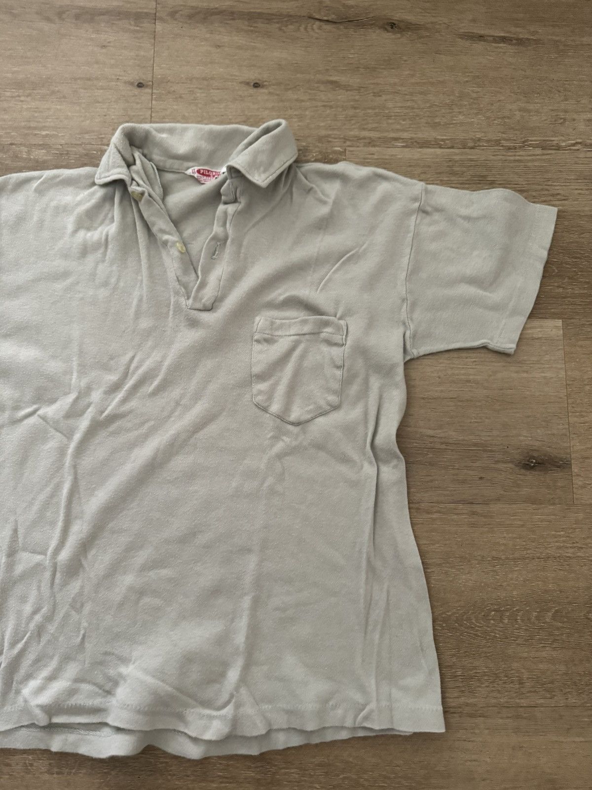 Japanese Brand × Pilgrim Surf + Supply × Vintage Vintage Pilgrim Surf Fitted Short Sleeve Polo Medium Size M / US 6-8 / IT 42-44 - 2 Thumbnail
