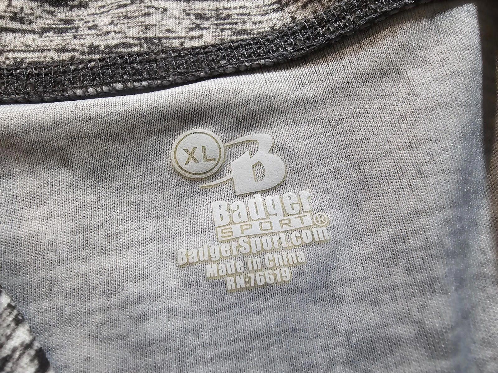 Designer Badger Sport Madison Mallards 1/4 Zip Pullover Mens XL Gray Size US XL / EU 56 / 4 - 3 Thumbnail