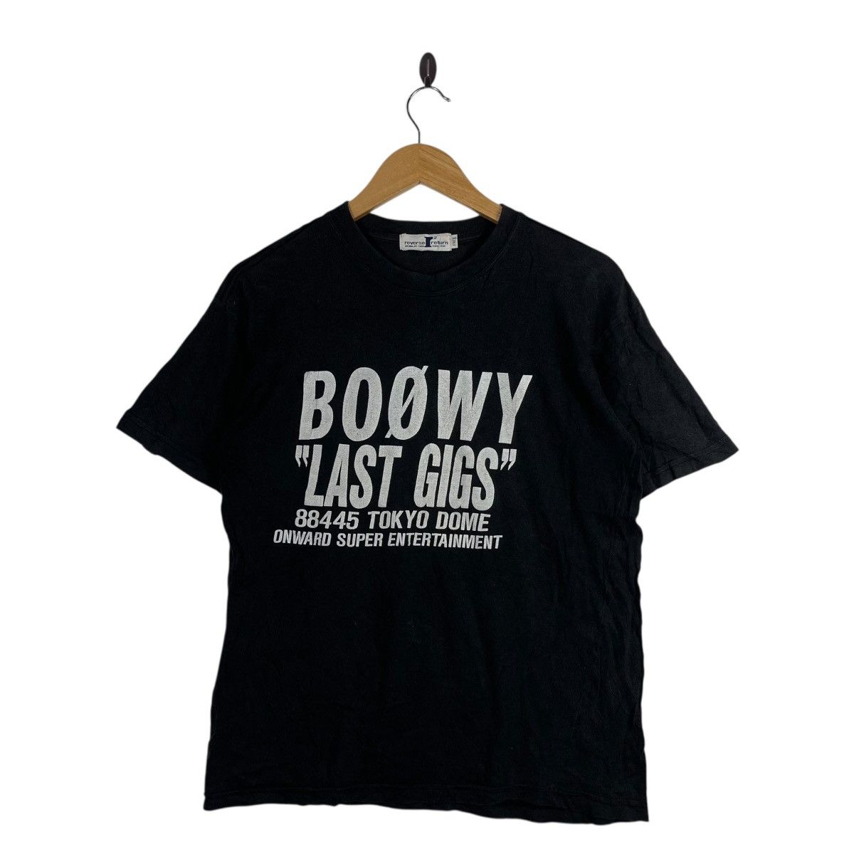 Vintage Vtg BOØWY “Last Gigs” Tokyo Dome 1988–1989 Concert T-Shirt Size US M / EU 48-50 / 2 - 1 Thumbnail
