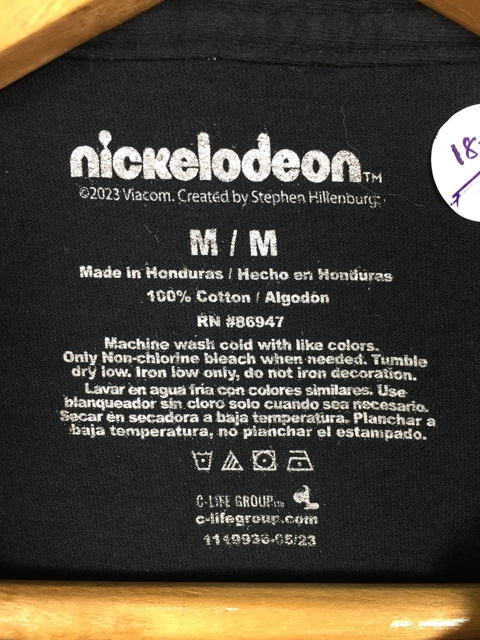 Cartoon Network × Nickelodeon × Vintage Nickelodeon SpongeBob SquarePants Cartoon Tee Size US M / EU 48-50 / 2 - 7 Thumbnail