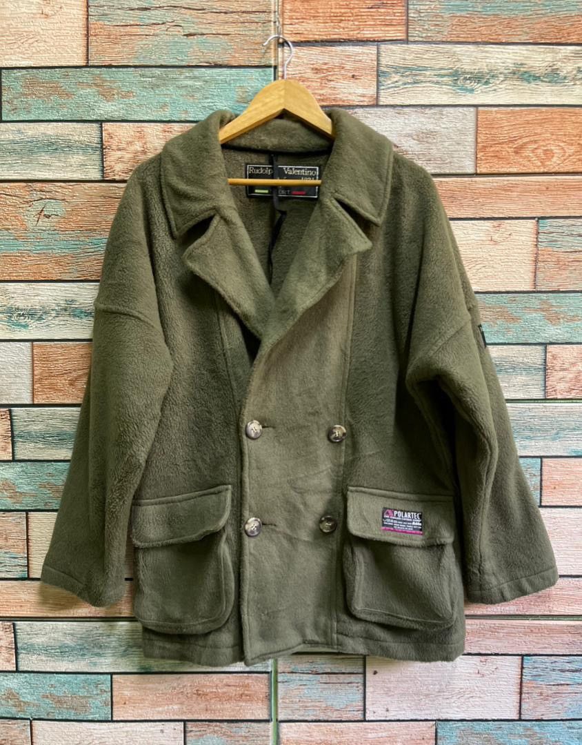 Vintage Vintage Rudolph Valentino Sport Polartec Fleece Jacket Size US L / EU 52-54 / 3 - 1 Thumbnail