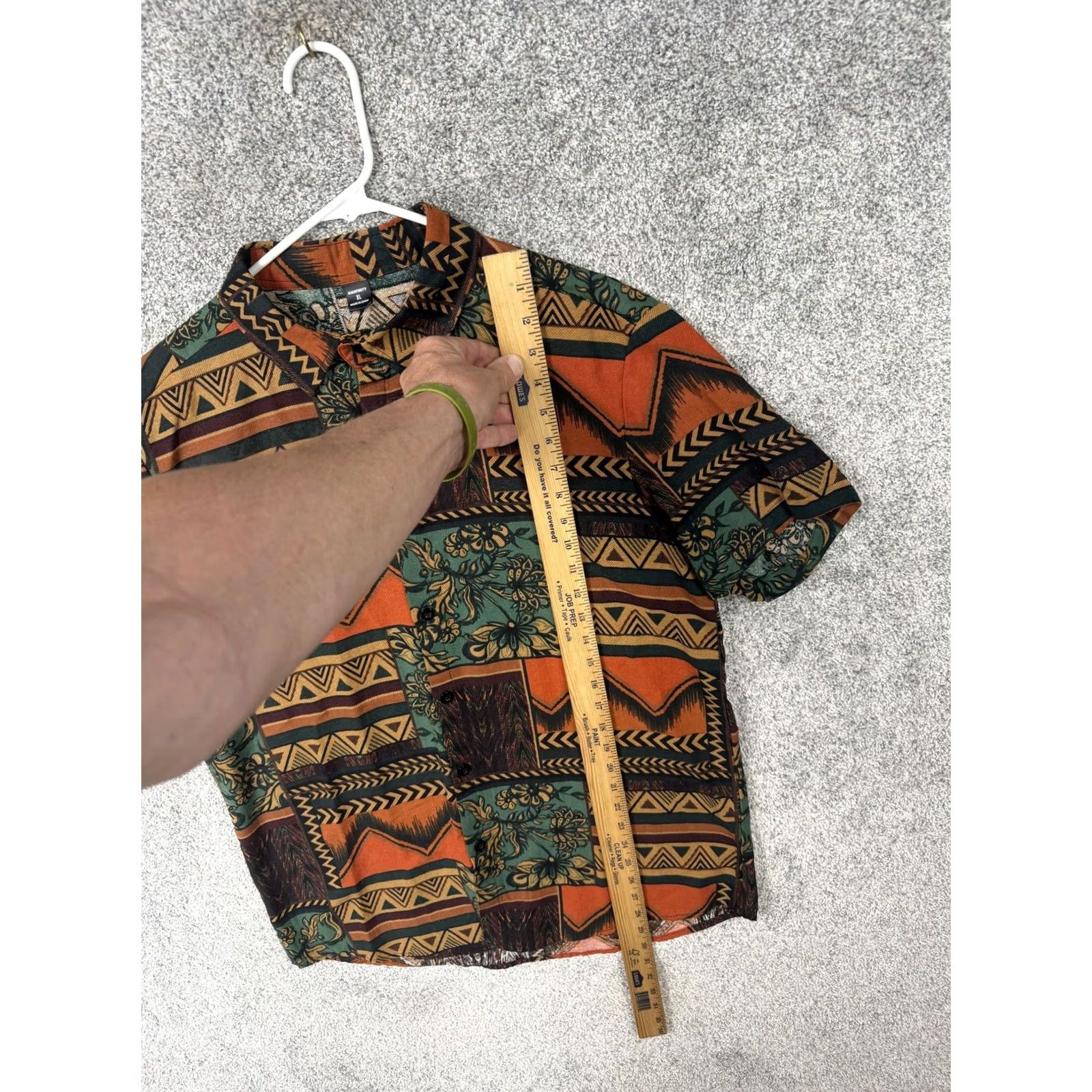 Folk Manfinity Shirt Men XL Southwest Tribal Boho Aztec Festival Folk Art Art To Wear Size US XL / EU 56 / 4 - 2 Thumbnail