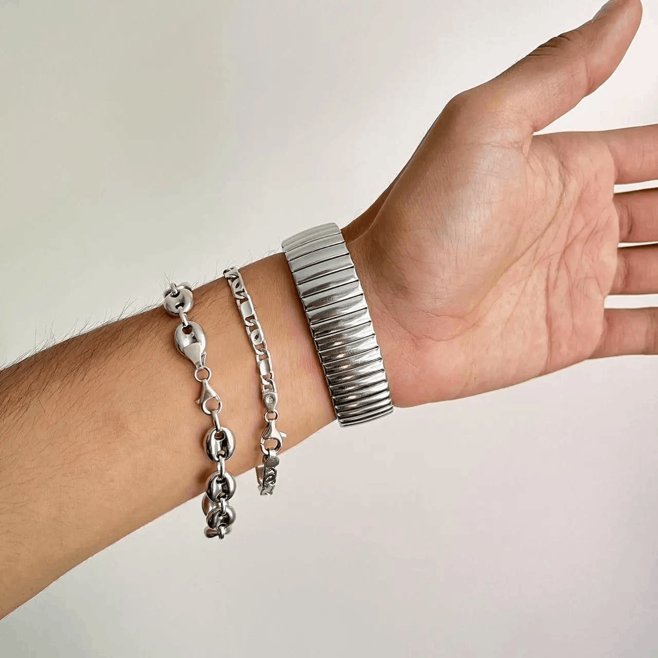 Jewelry 2000s vintage style stainless steel quartz luxury watch Size ONE SIZE - 3 Thumbnail