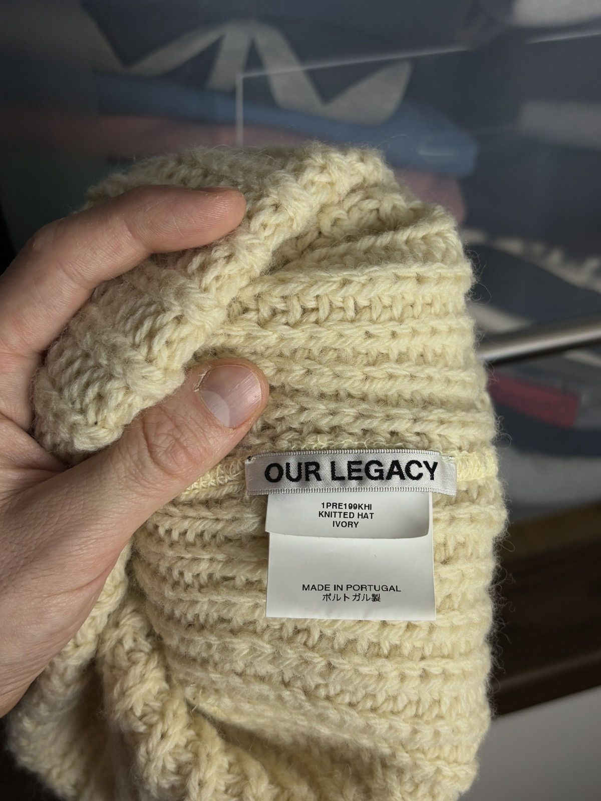 Our Legacy Our Legacy Wool Beanie Hat Size ONE SIZE - 3 Thumbnail
