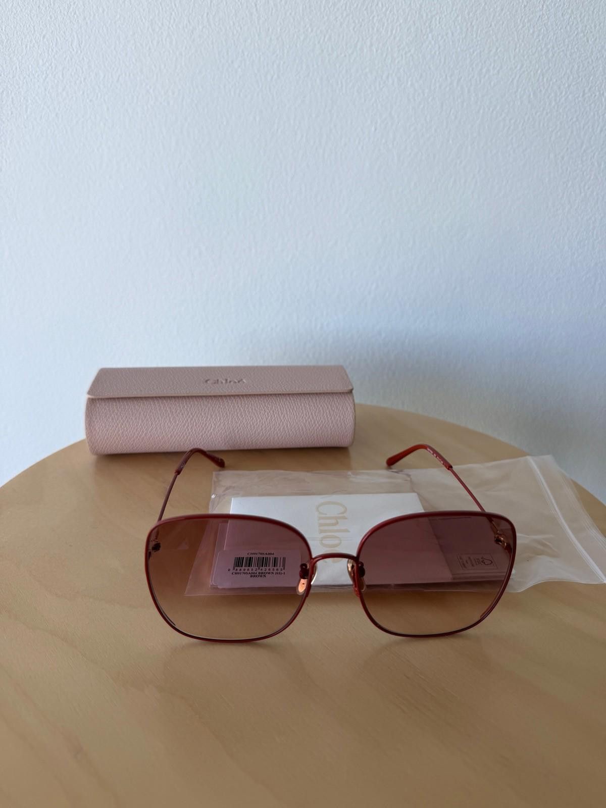 chloma New Chloe sunglasses eyewear optical CH0170SA 004 brown Size ONE SIZE - 1 Thumbnail