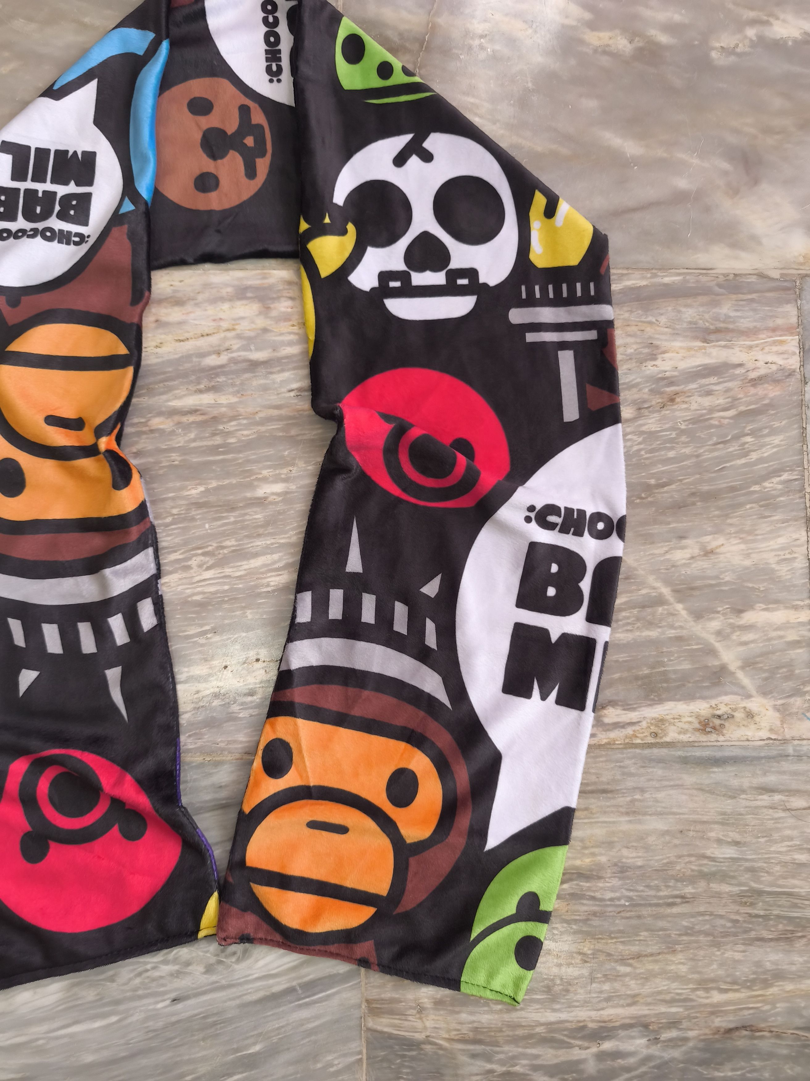 Bape × Chocolate Chocolate x Baby milo safari scarf Size ONE SIZE - 3 Thumbnail