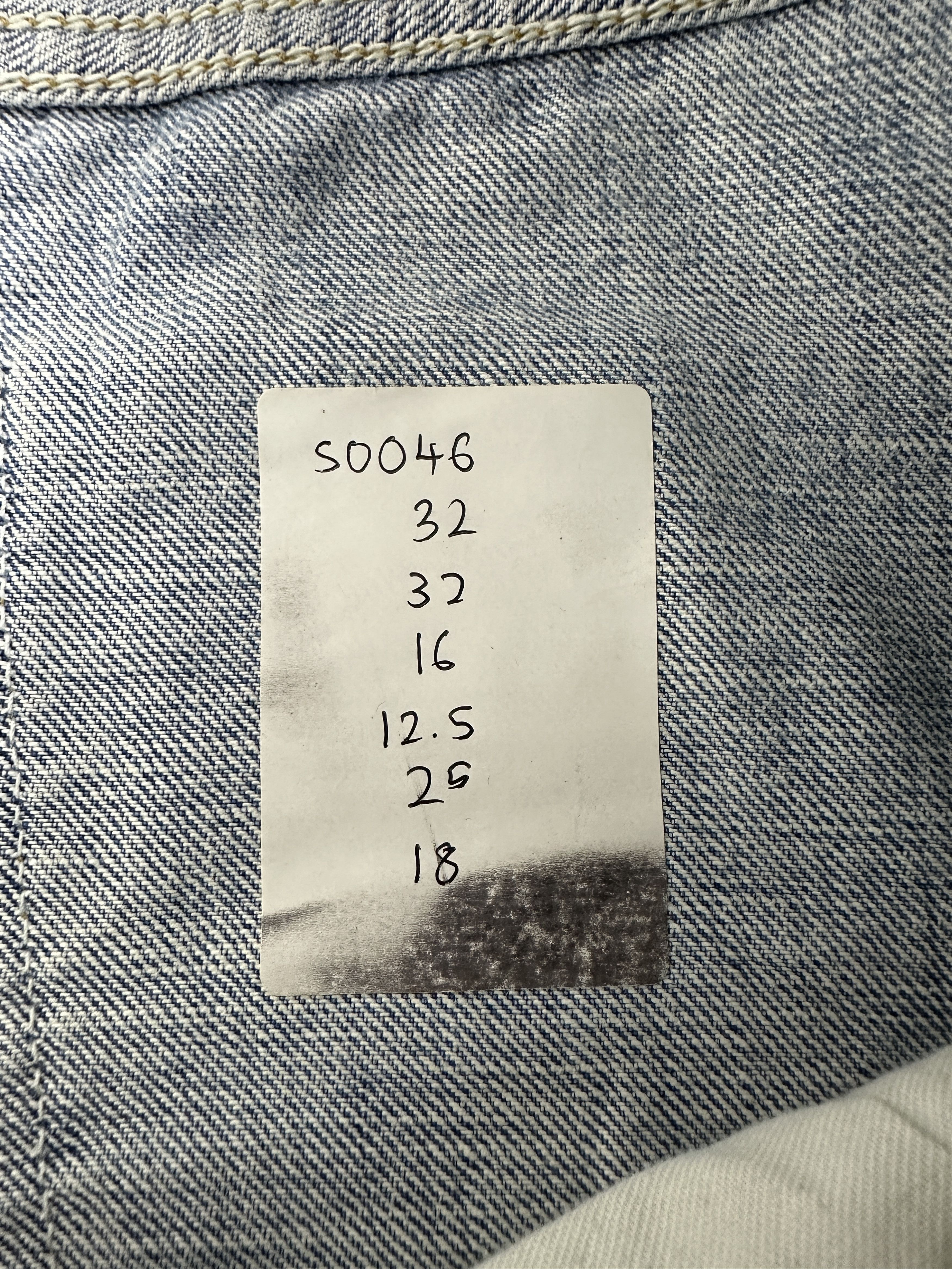Levi's Vintage Distressed Levis 501 Faded Blue Jeans 32x32 S0046 Size US 32 / EU 48 - 16 Thumbnail
