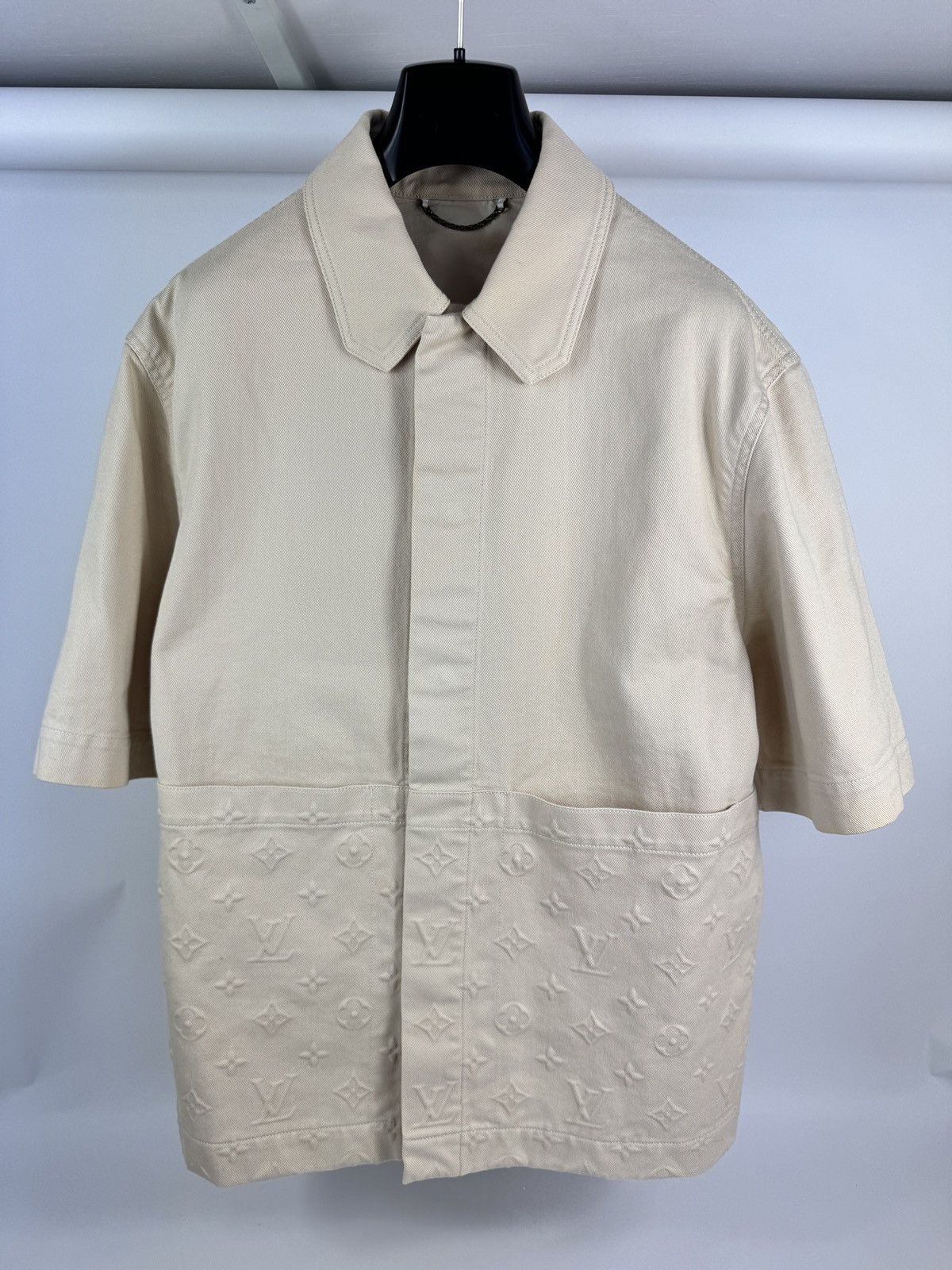 Louis Vuitton DENIM OVERSIZED OVER SHIRT Size US L / EU 52-54 / 3 - 1 Thumbnail