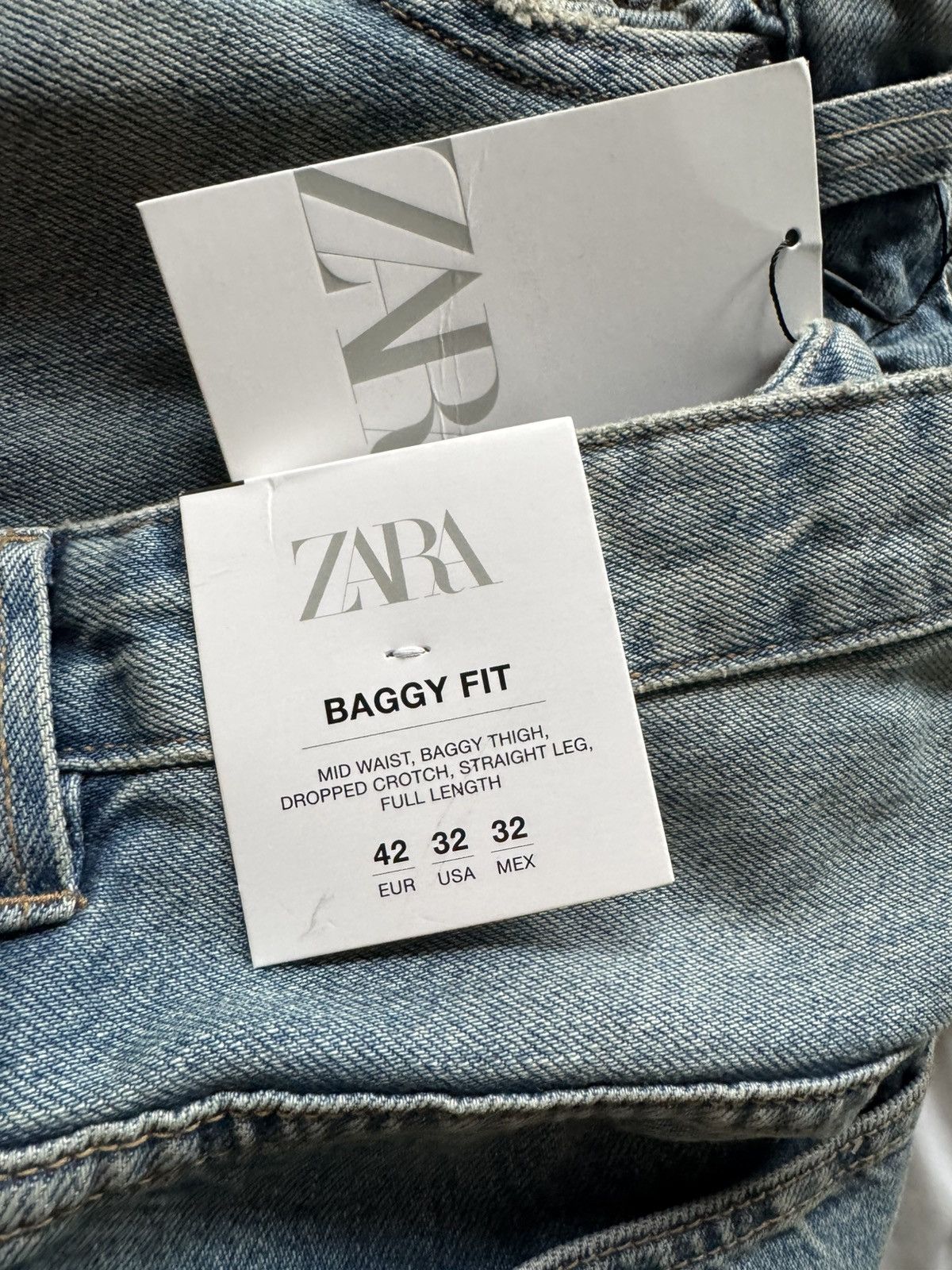 Zara ZARA Baggy Fit Denim | 32 US Size US 32 / EU 48 - 3 Thumbnail