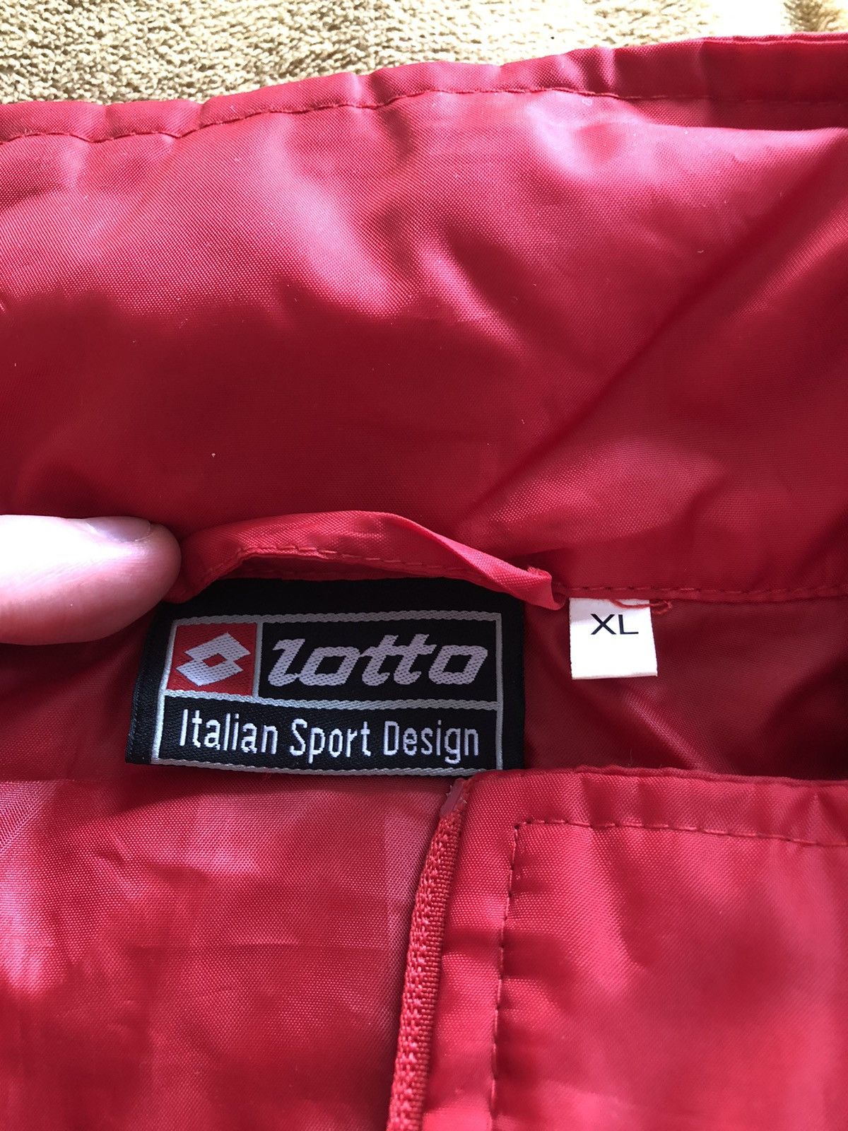 Lotto Sport VINTAGE LOTTO SPORT LIGHT WINDBREAKER JACKET Size US XL / EU 56 / 4 - 5 Thumbnail