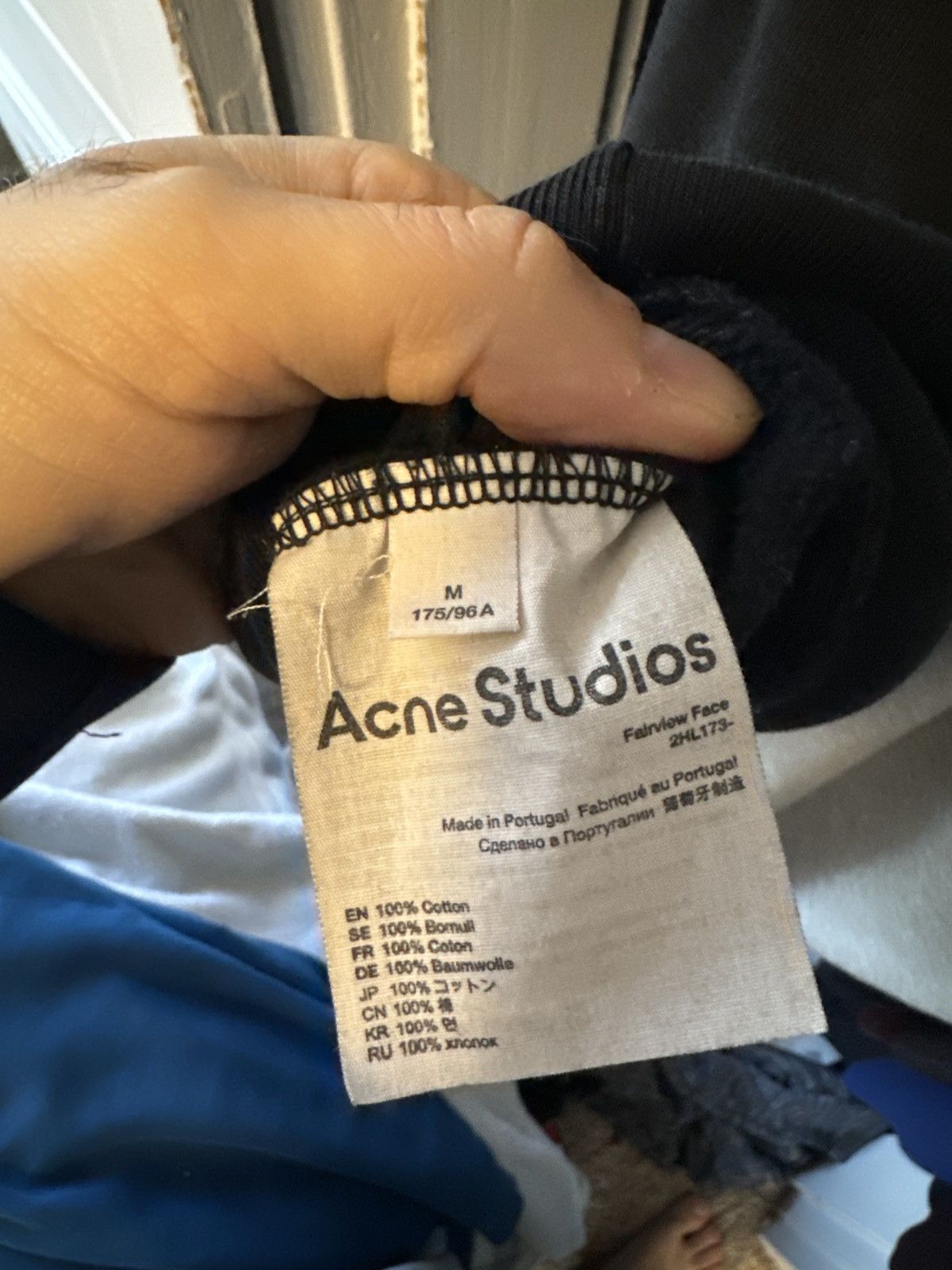 Acne Studios Acne studios classic black jumper Size US M / EU 48-50 / 2 - 5 Thumbnail