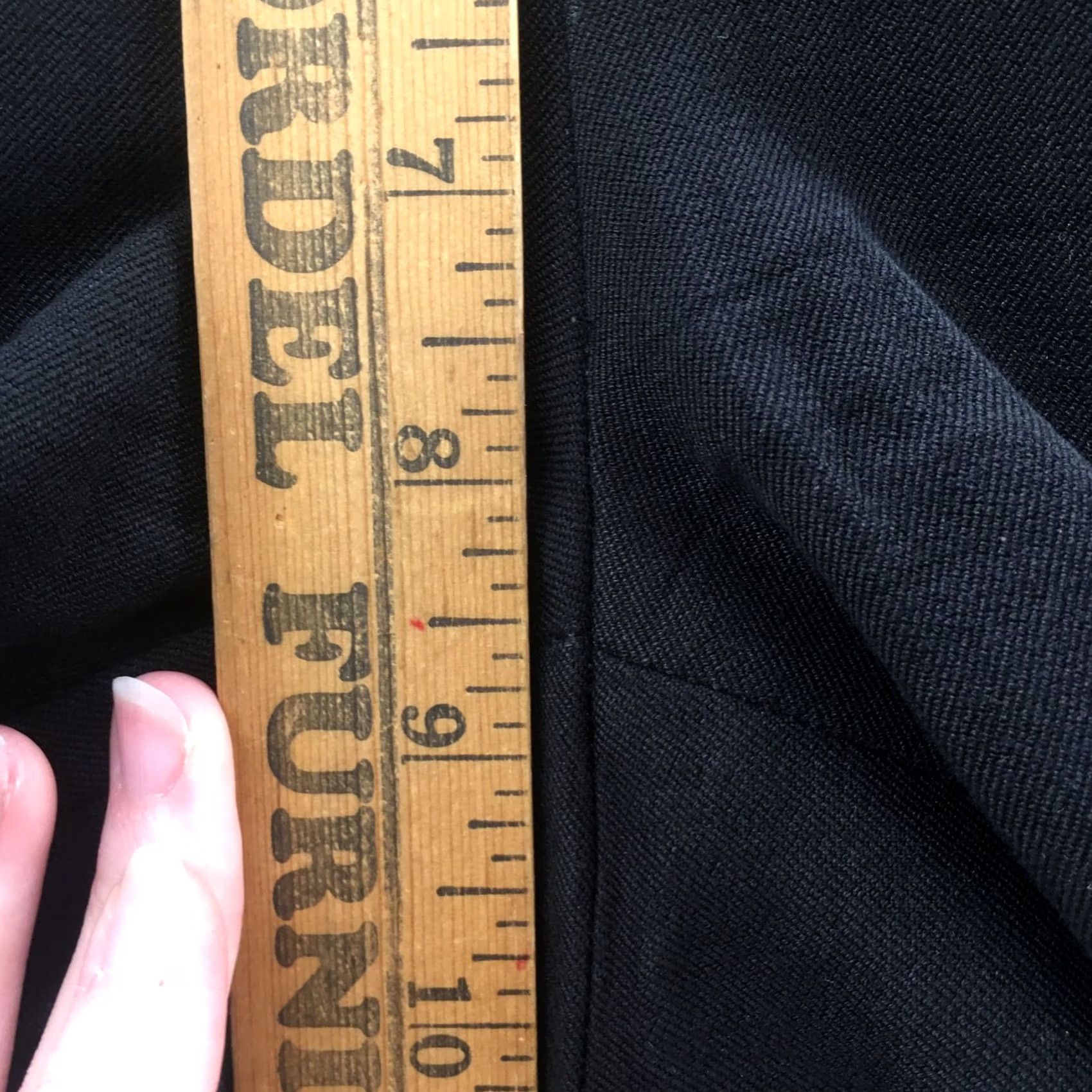 Banana Republic Banana Republic Sloan Trousers Dress Pants Womens 4 Black Low Rise Regular 32x27 Skinny Navy? (Color known: Black) Size 27" / US 4 / IT 40 - 7 Thumbnail