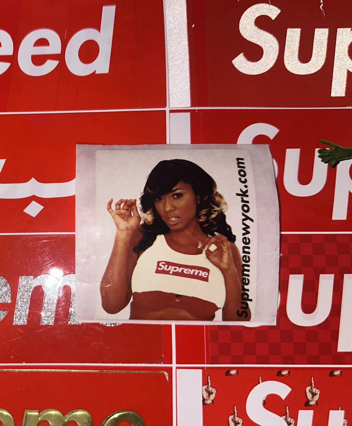 シュプリーム ステッカー 初期 Esther Baxter Sticker シュプリーム ステッカー 初期 Esther Baxter Sticker