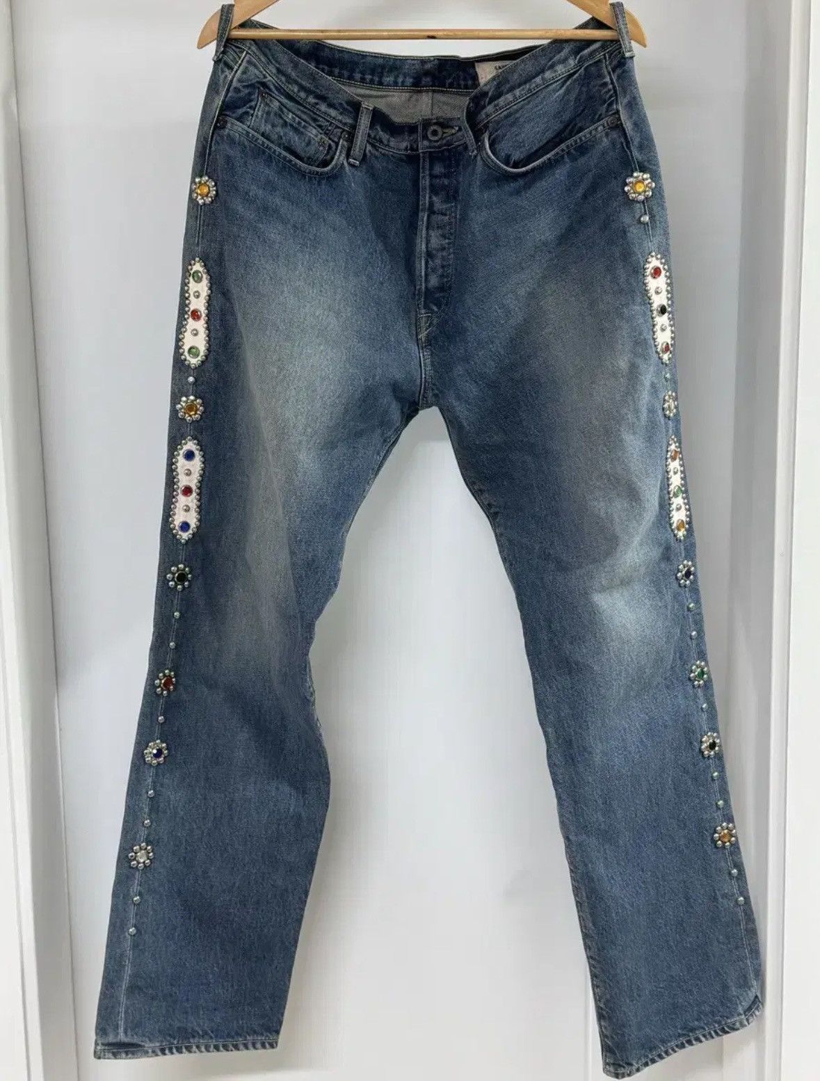 Kapital Kapital Gemstone Denim Pants Size US 38 / EU 54 - 1 Thumbnail