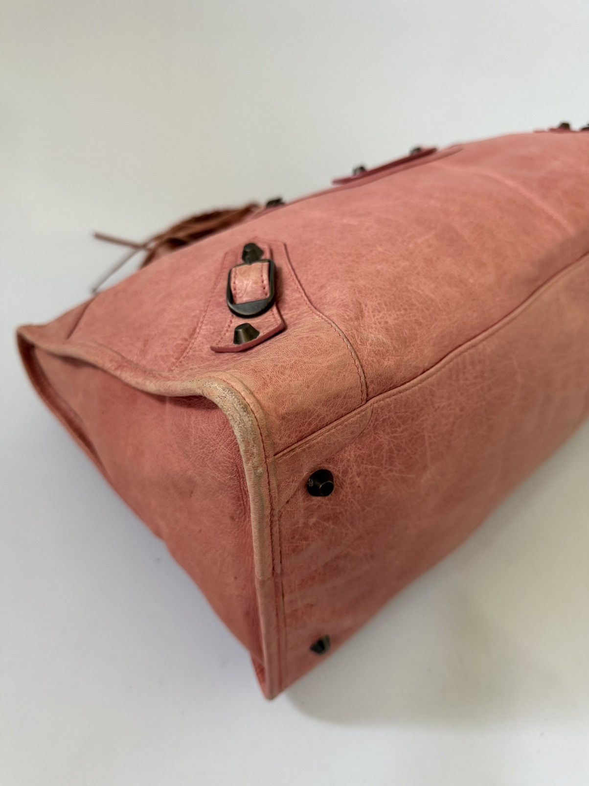 Balenciaga 2000’s Balenciaga Pinkish Classic Work Bag Size ONE SIZE - 7 Thumbnail