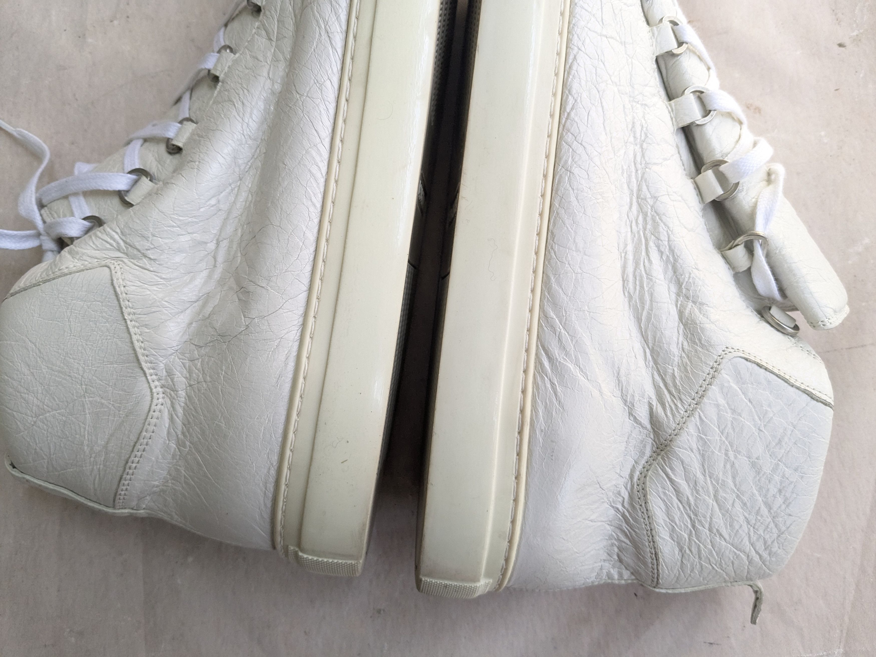 Balenciaga Balenciaga Arena Sneakers White 15 High Tops Size US 15 / EU 48 - 9 Thumbnail